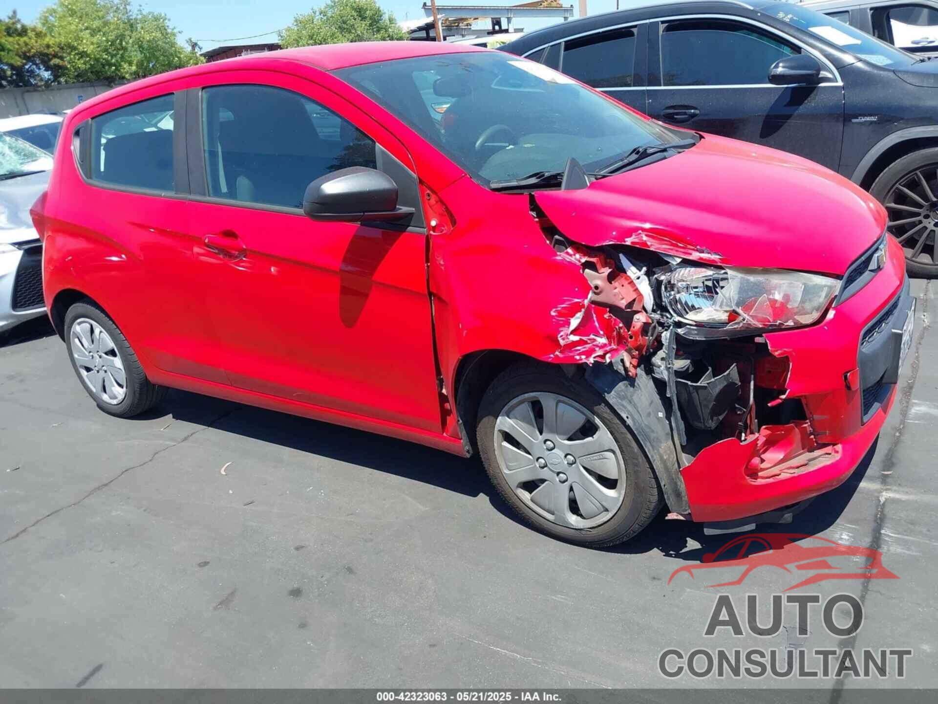 CHEVROLET SPARK 2017 - KL8CB6SA8HC838943