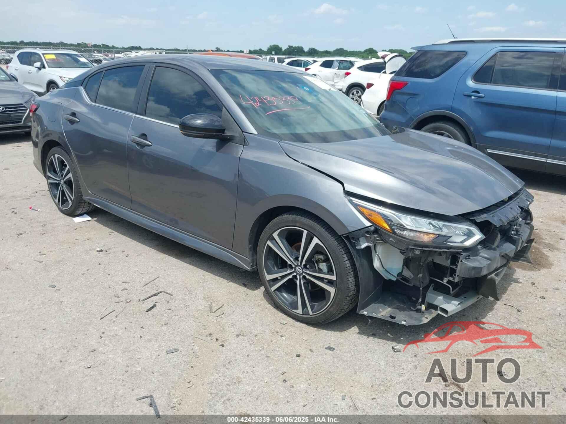 NISSAN SENTRA 2022 - 3N1AB8DV9NY275479