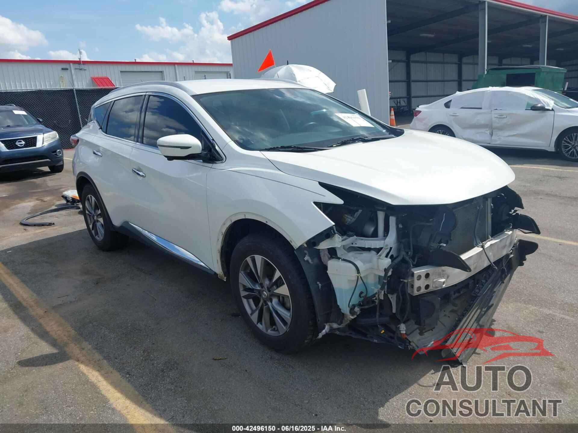 NISSAN MURANO 2016 - 5N1AZ2MG9GN106484