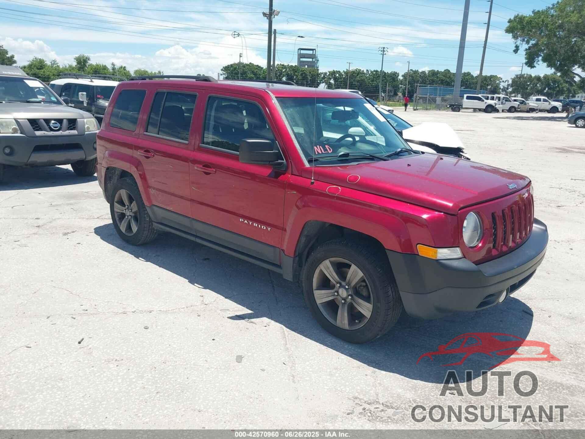 JEEP PATRIOT 2015 - 1C4NJPFA9FD341572