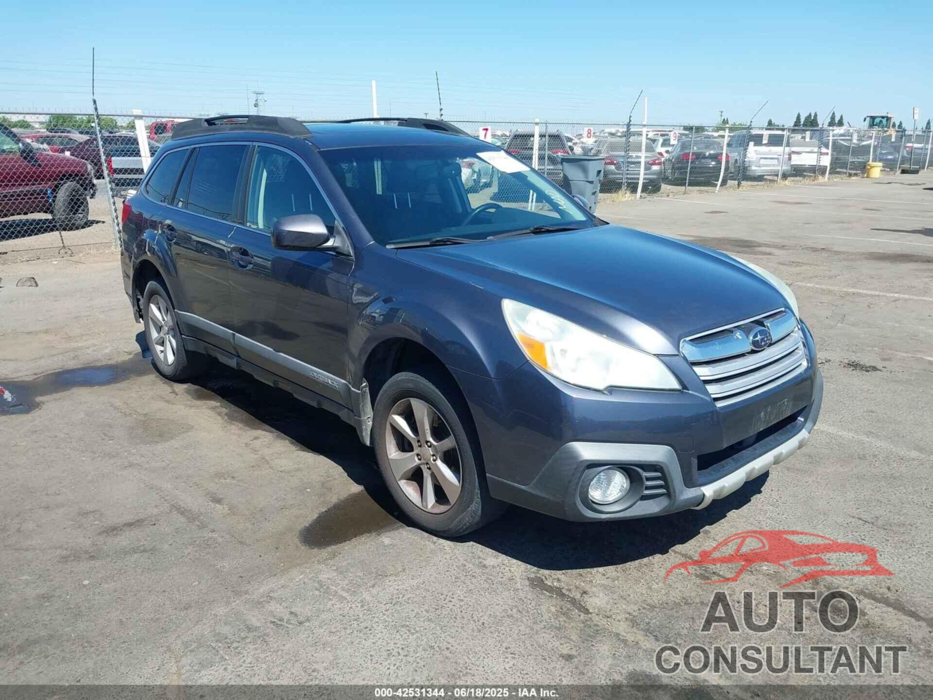 SUBARU OUTBACK 2014 - 4S4BRDLC5E2227428