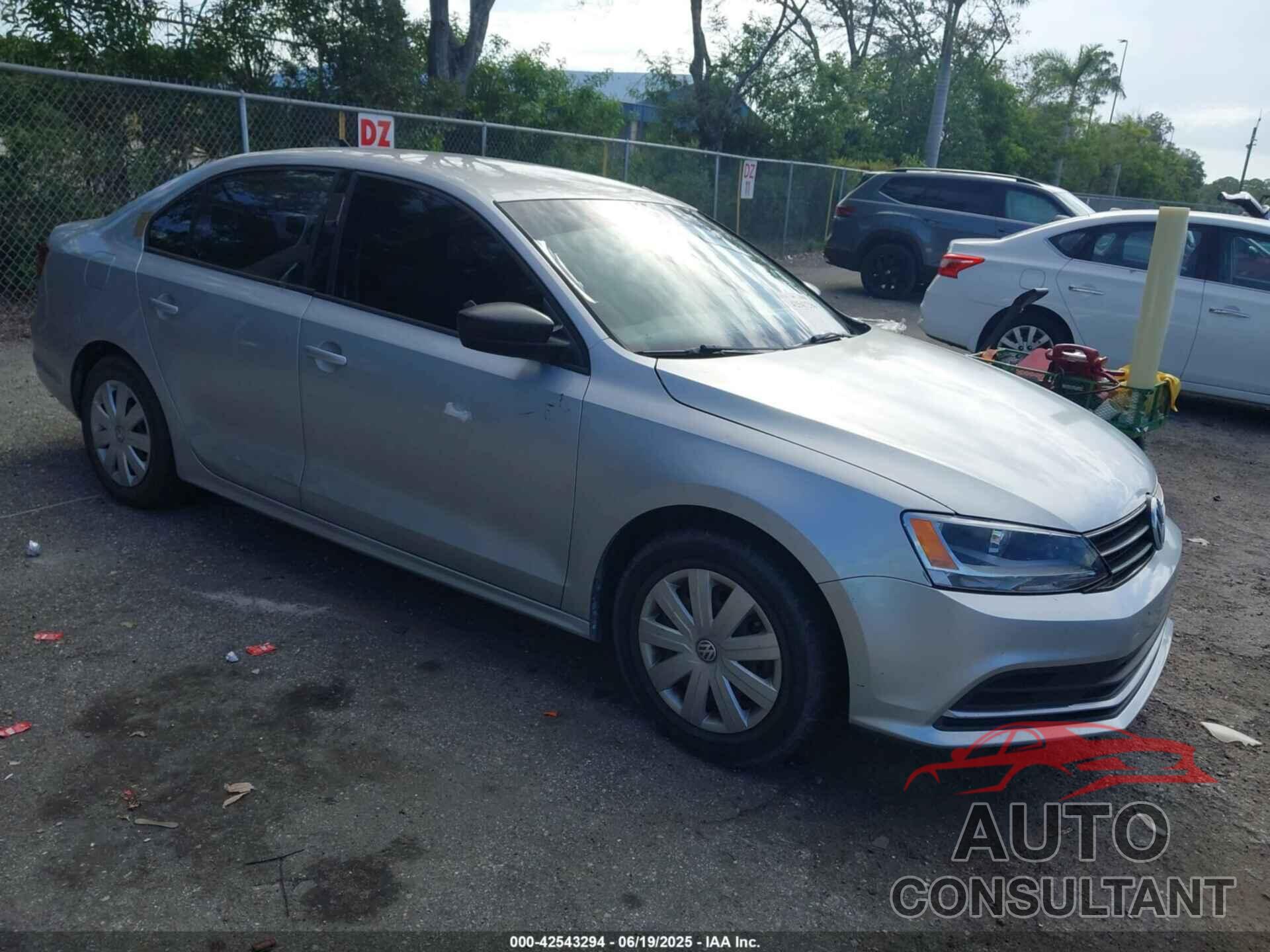 VOLKSWAGEN JETTA 2016 - 3VW267AJ2GM298451