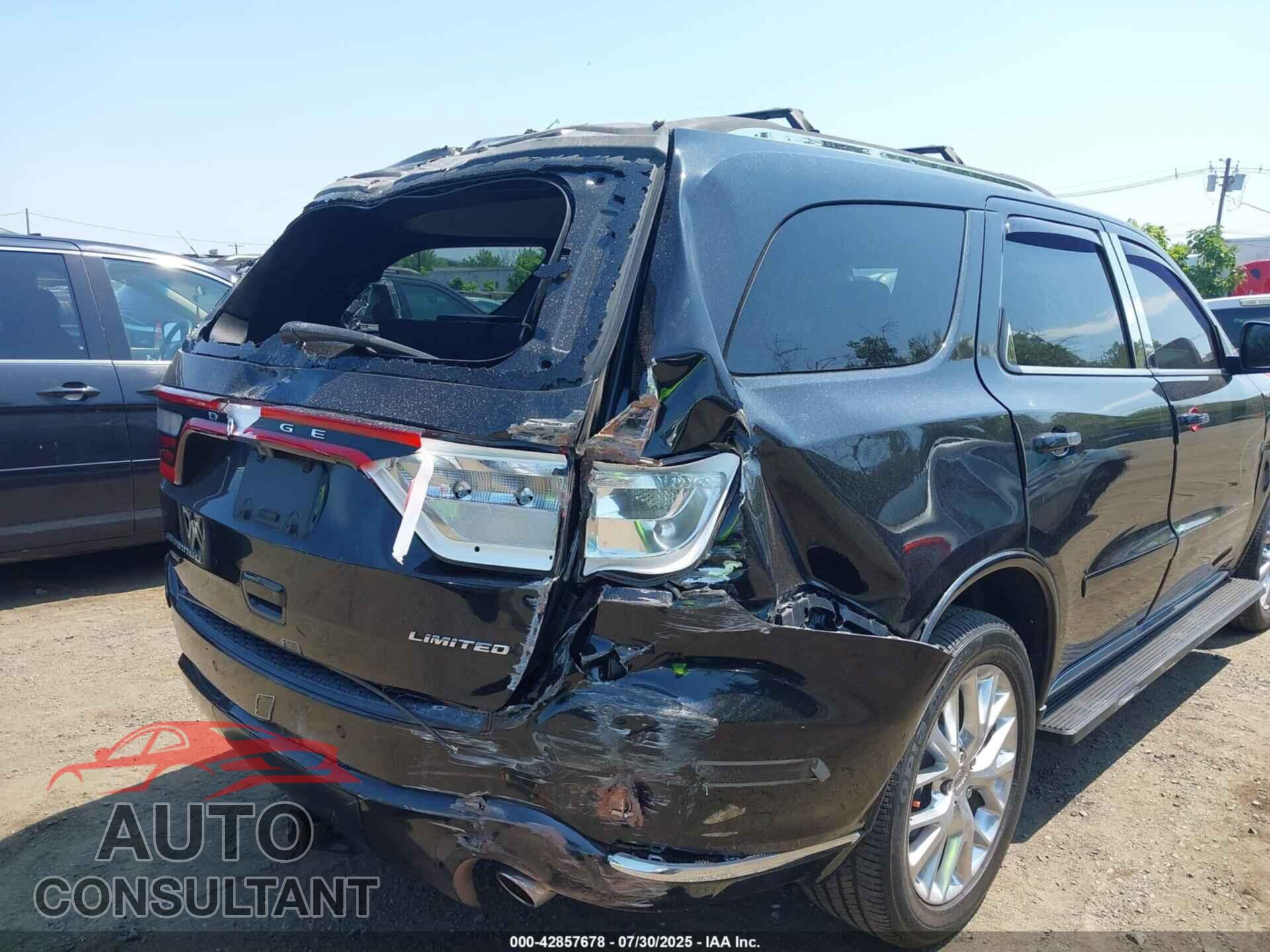 DODGE DURANGO 2016 - 1C4RDJDGXGC403582