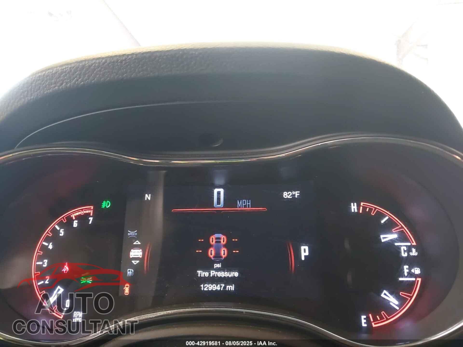 DODGE DURANGO 2017 - 1C4SDJCT9HC918218