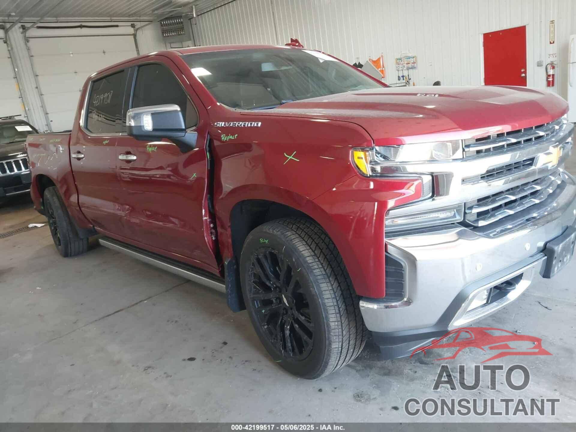 CHEVROLET SILVERADO 1500 2020 - 1GCUYGEL8LZ126273