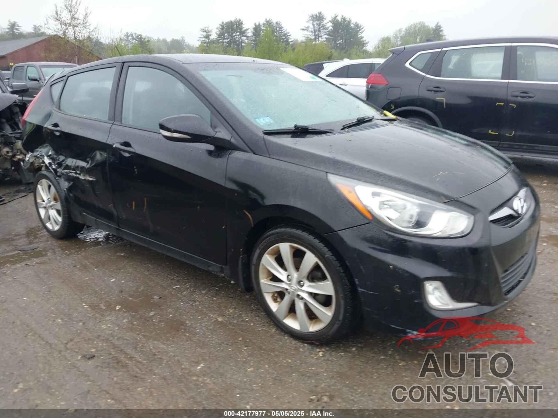 HYUNDAI ACCENT 2013 - KMHCU5AE9DU087027