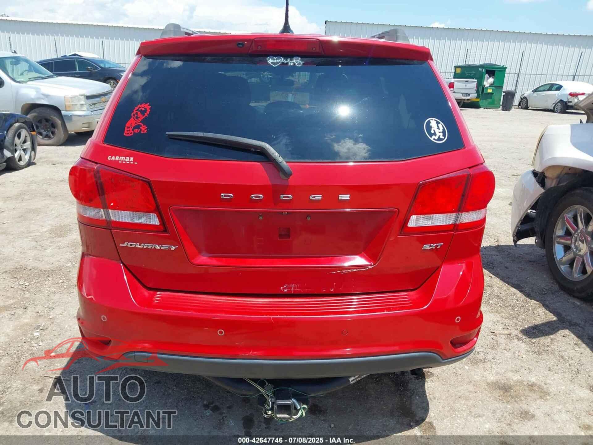 DODGE JOURNEY 2017 - 3C4PDCBB8HT613209