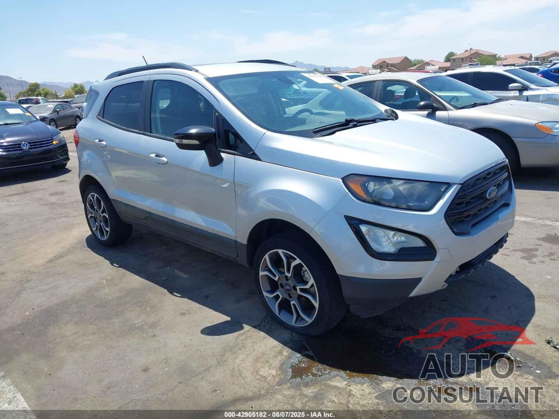 FORD ECOSPORT 2020 - MAJ6S3JL9LC345633