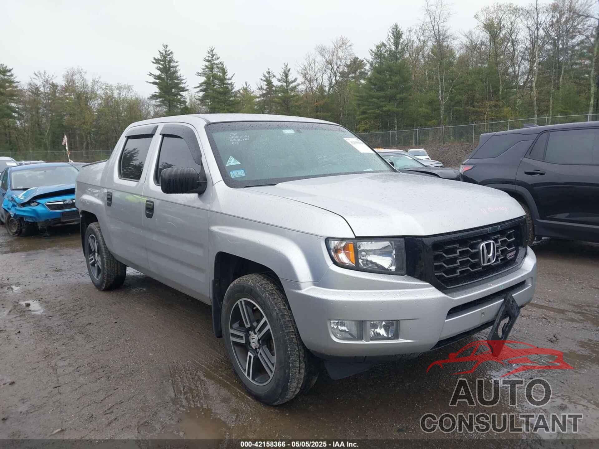 HONDA RIDGELINE 2012 - 5FPYK1F77CB459174