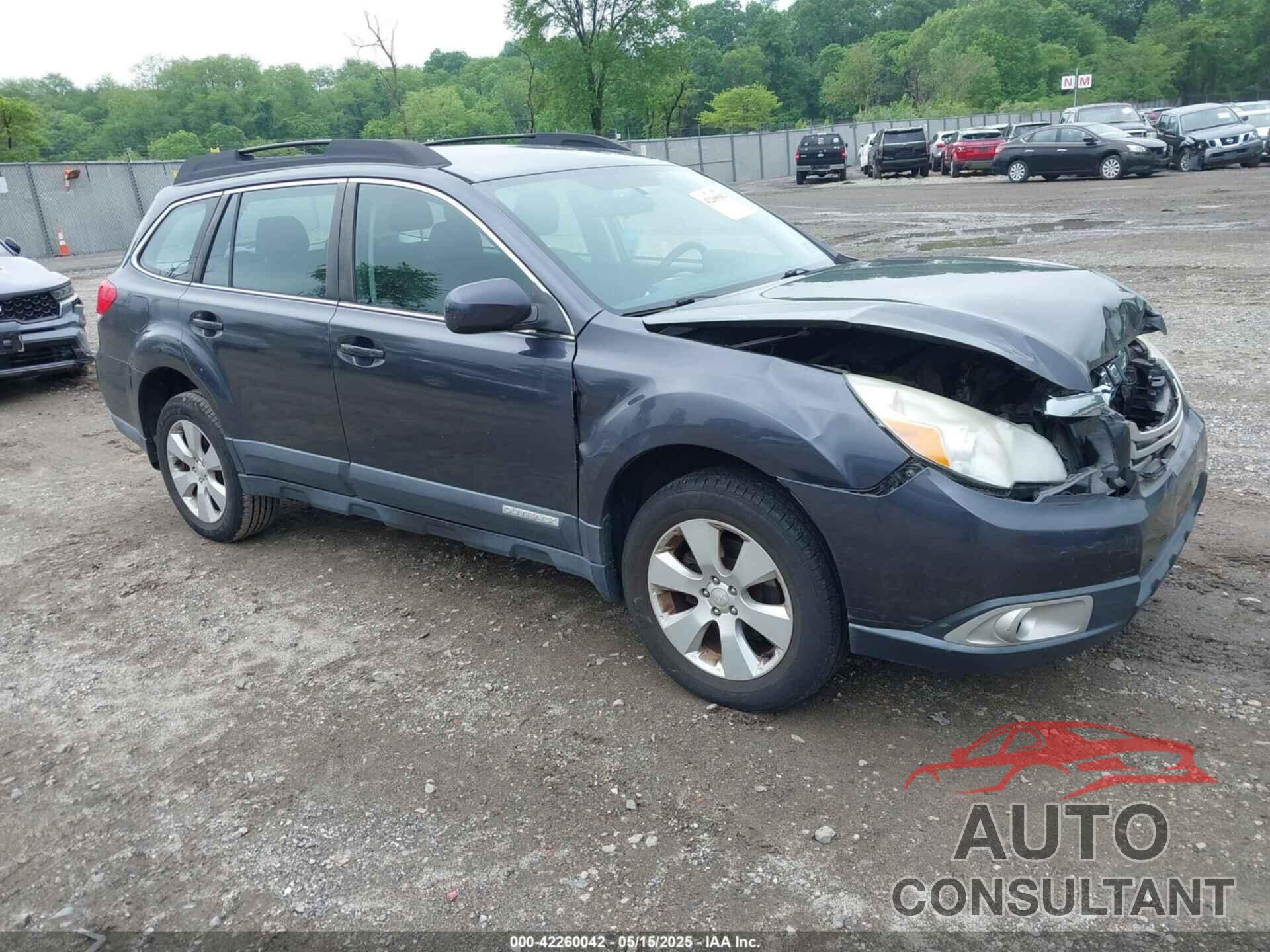 SUBARU OUTBACK 2012 - 4S4BRBAC5C3259102