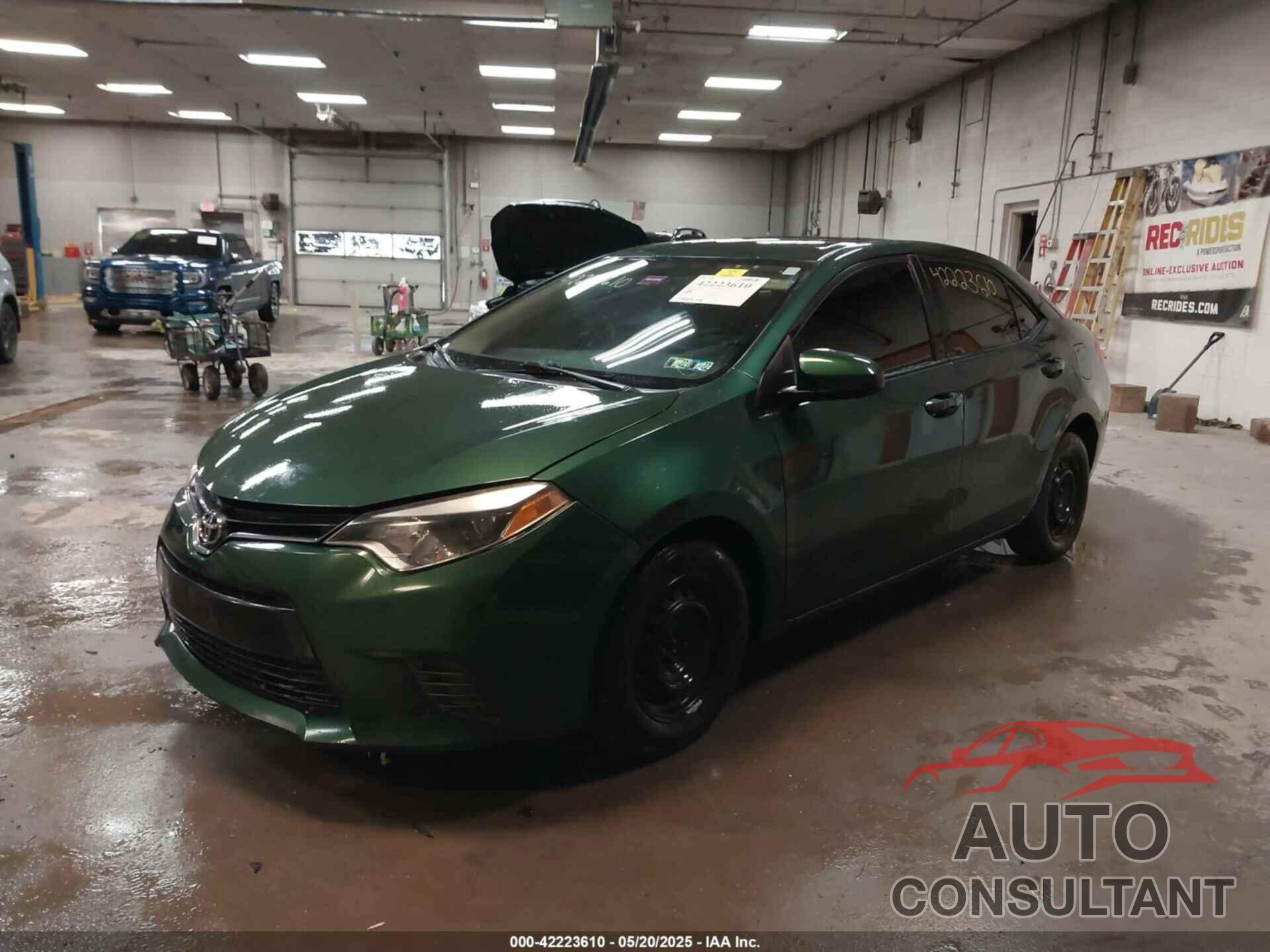 TOYOTA COROLLA 2016 - 2T1BPRHE8GC686099