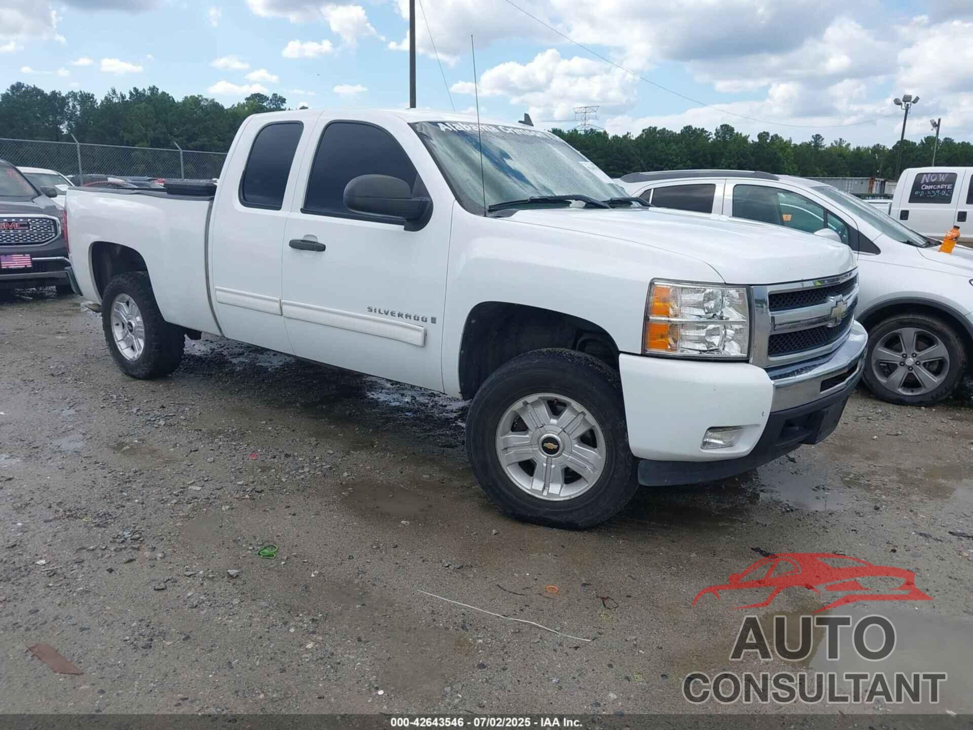 CHEVROLET SILVERADO 1500 2009 - 2GCEK29J891122484