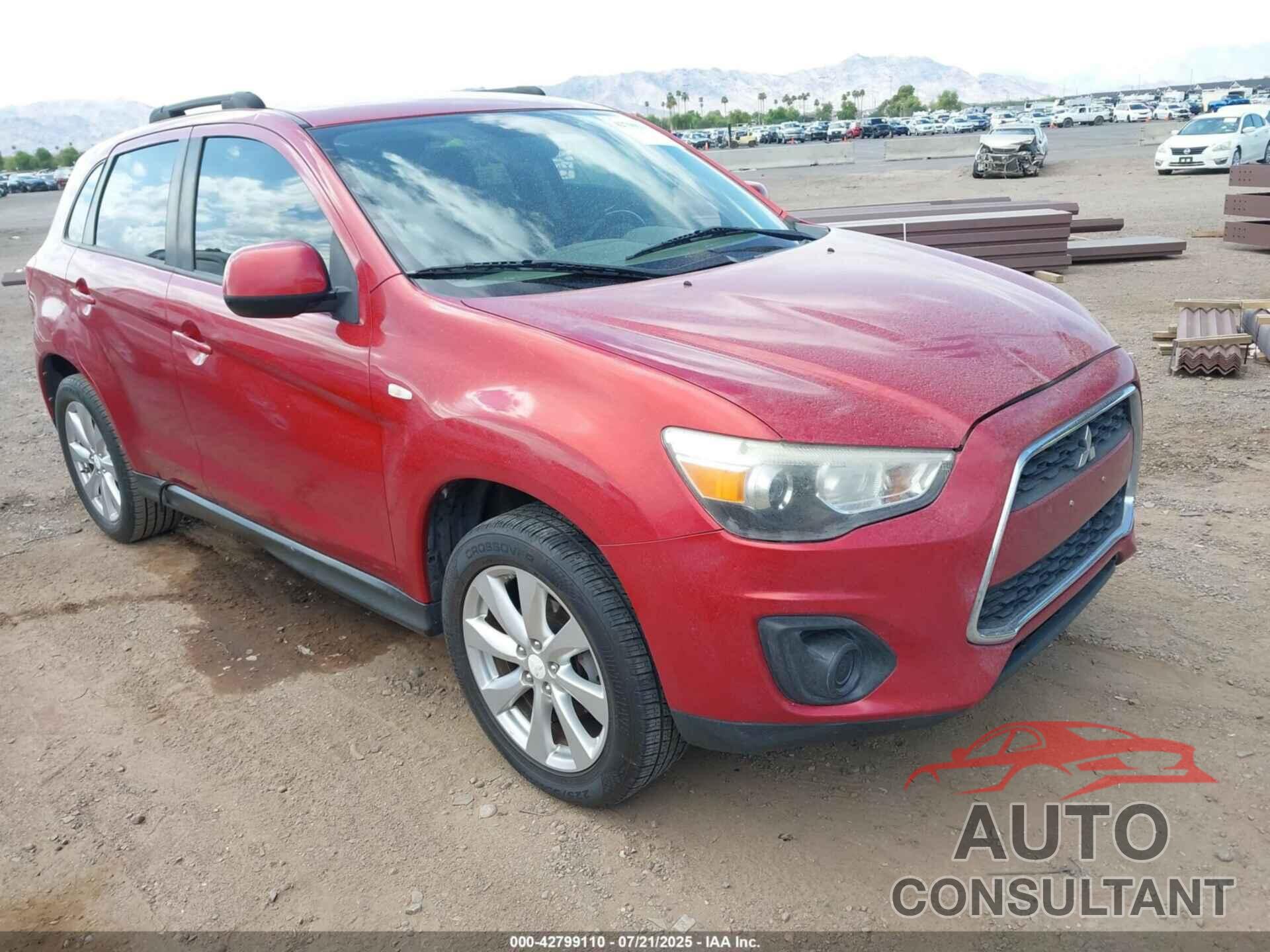 MITSUBISHI OUTLANDER SPORT 2015 - 4A4AP3AU0FE028887