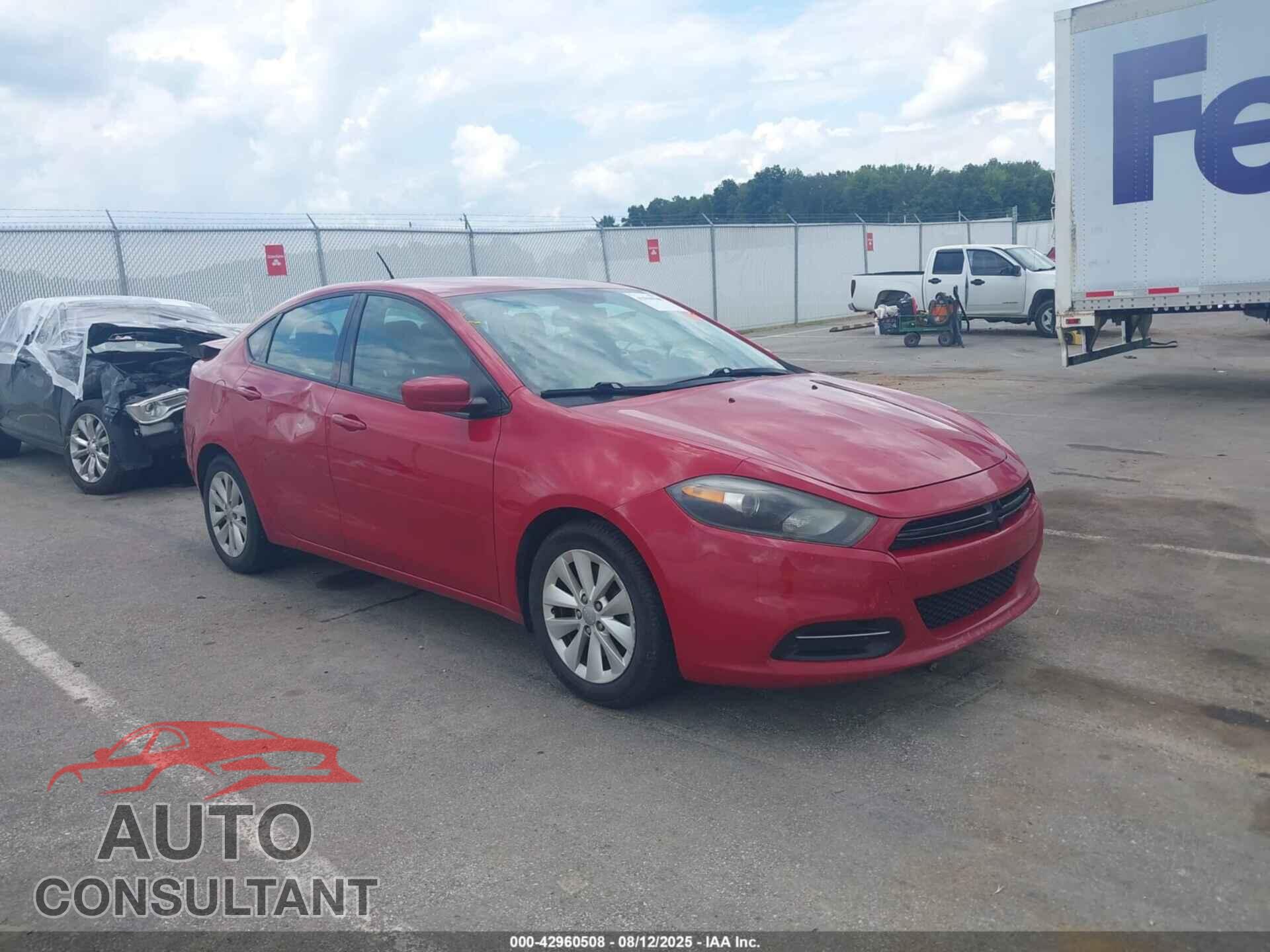 DODGE DART 2014 - 1C3CDFBB4ED677799