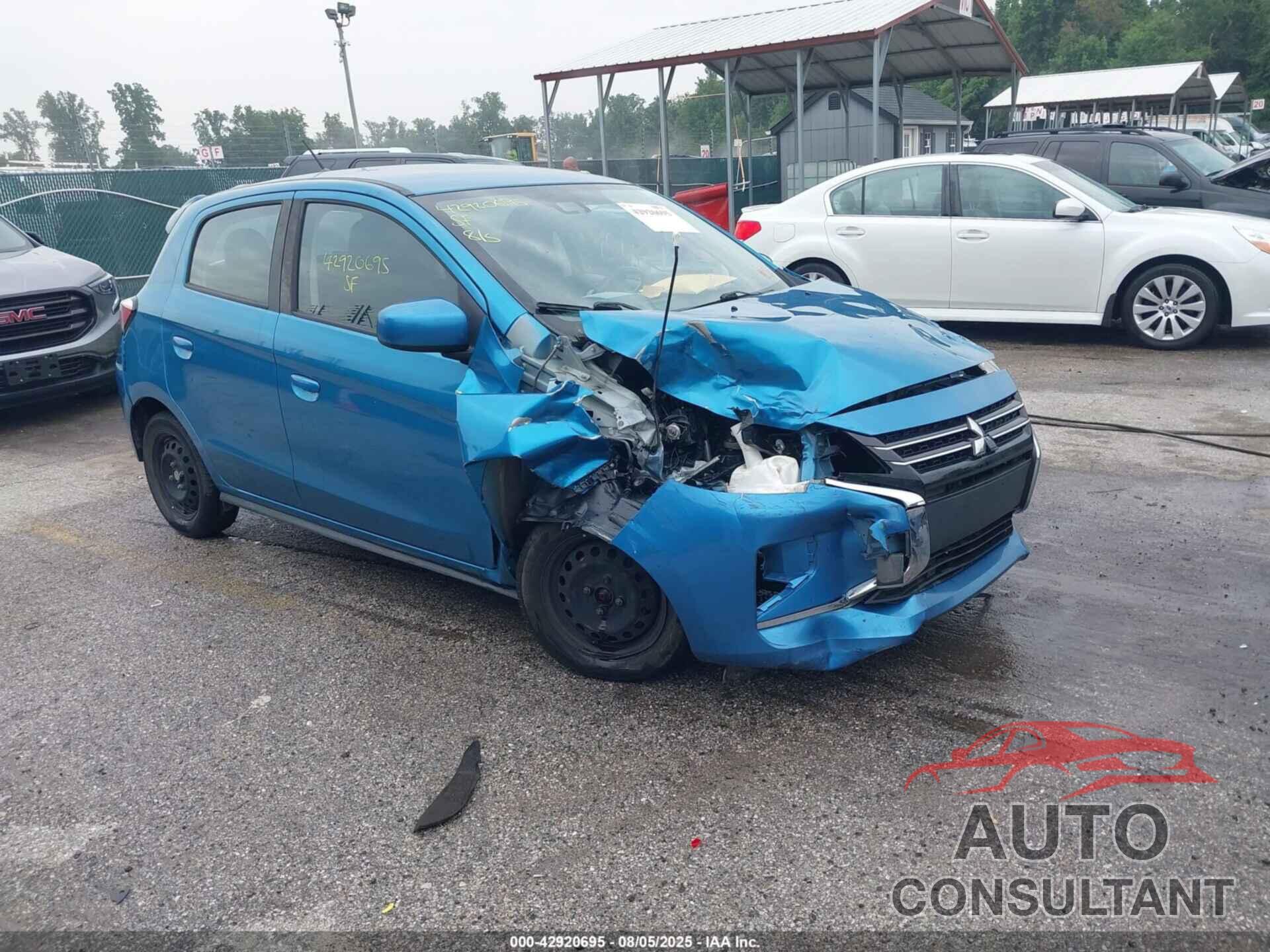 MITSUBISHI MIRAGE 2021 - ML32AUHJ8MH010117