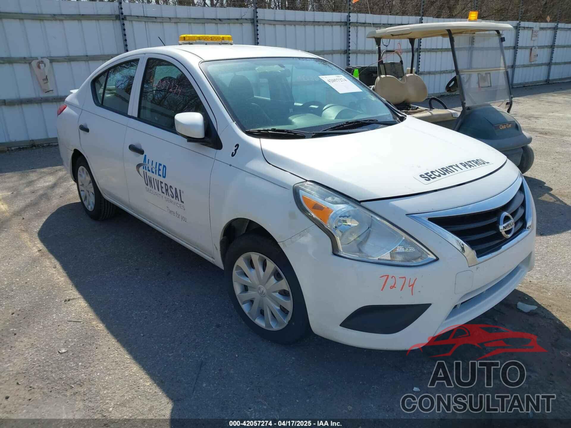 NISSAN VERSA 2017 - 3N1CN7APXHL878216