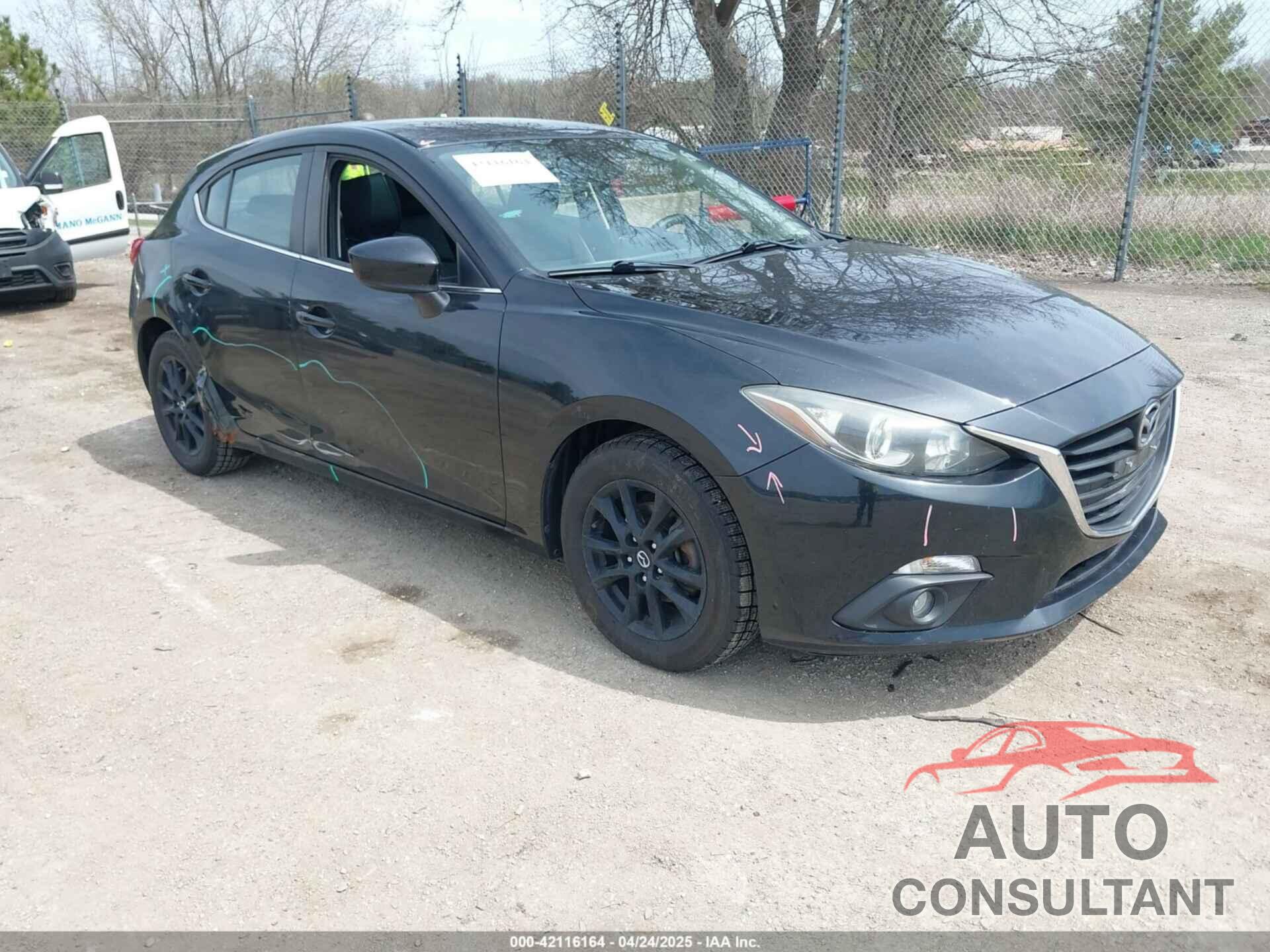 MAZDA MAZDA3 2015 - JM1BM1L72F1243422
