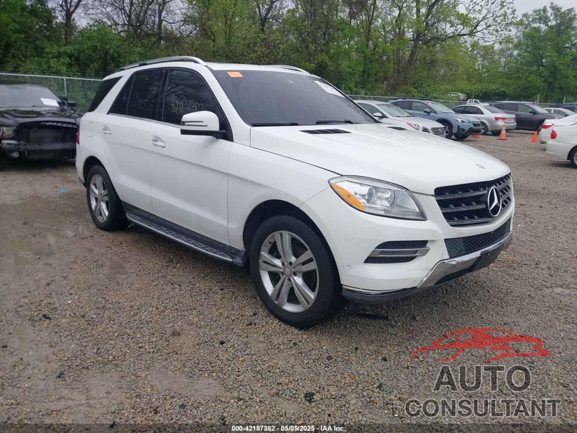 MERCEDES-BENZ ML 350 2015 - 4JGDA5JB9FA555541