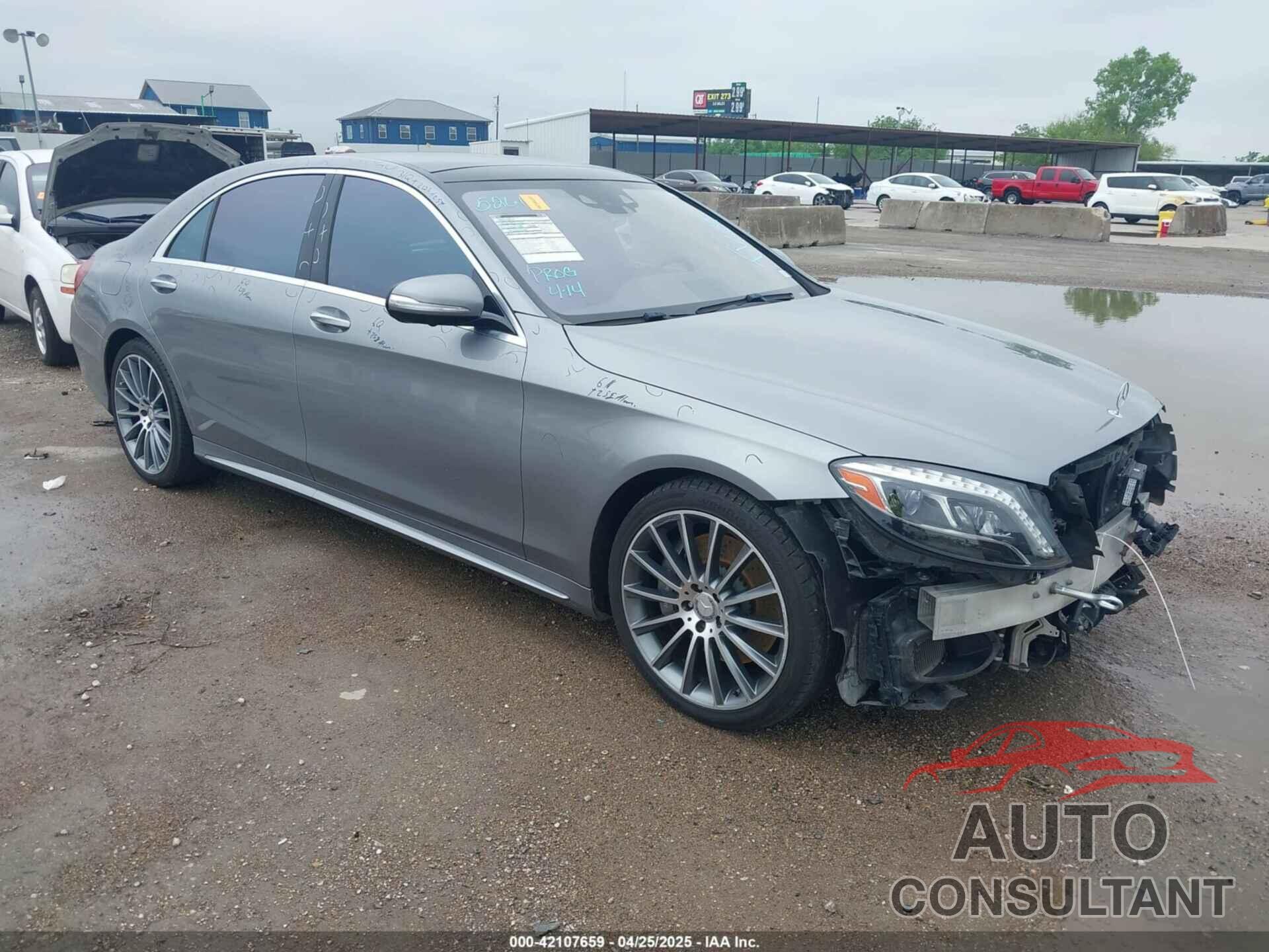 MERCEDES-BENZ S 550 2015 - WDDUG8CB2FA094609