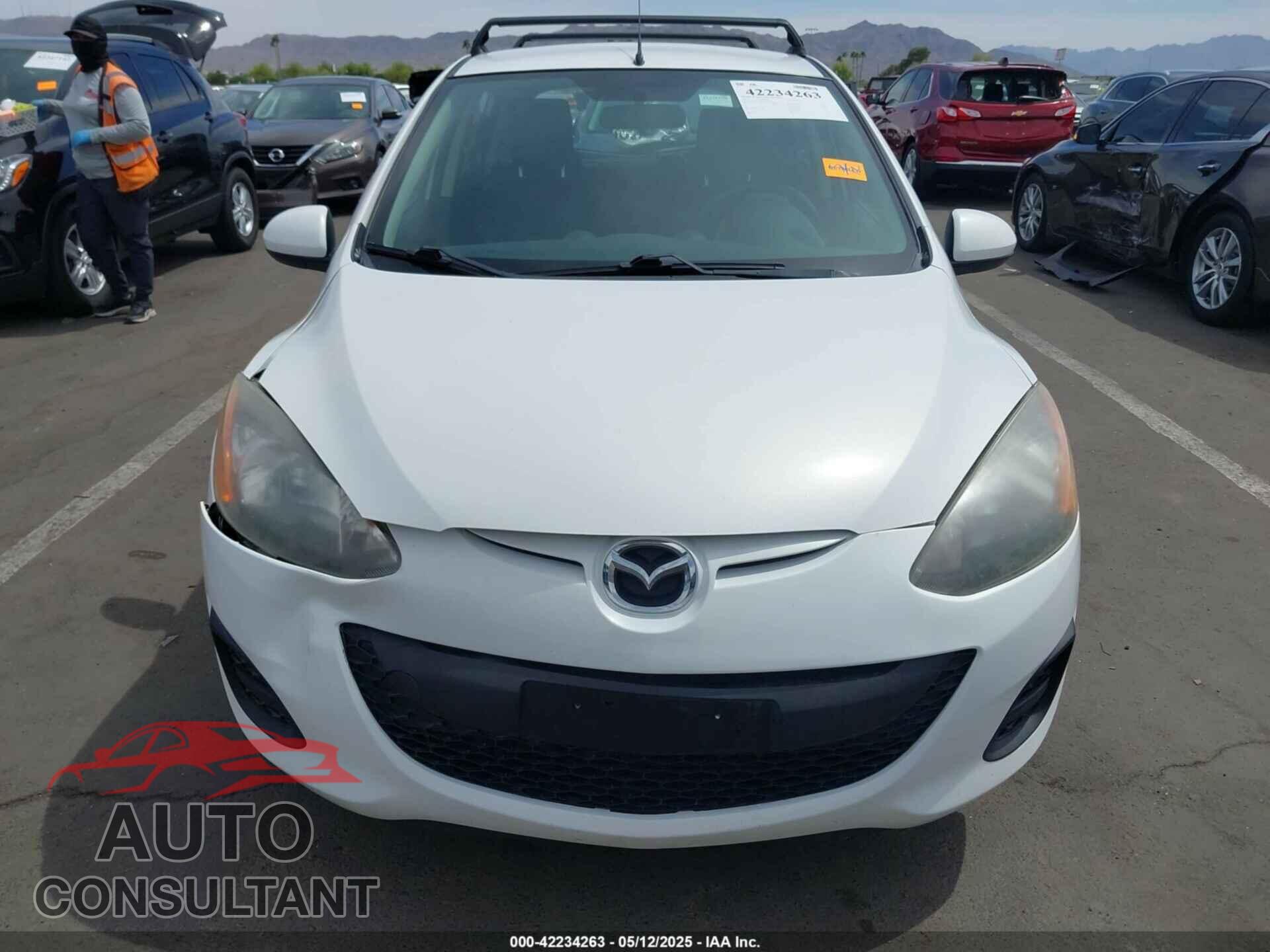 MAZDA MAZDA2 2011 - JM1DE1HY7B0125812