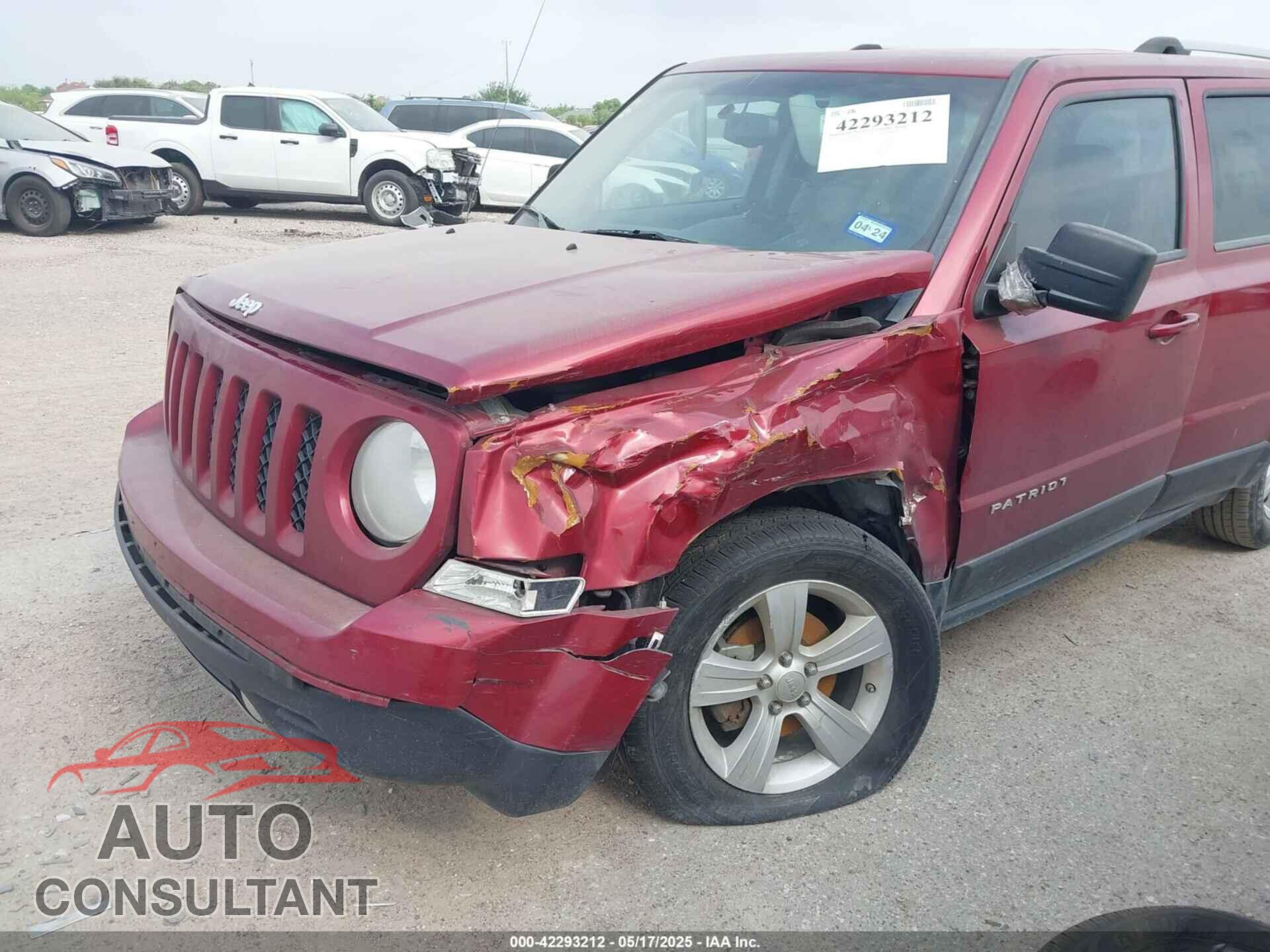 JEEP PATRIOT 2012 - 1C4NJPCB6CD539194