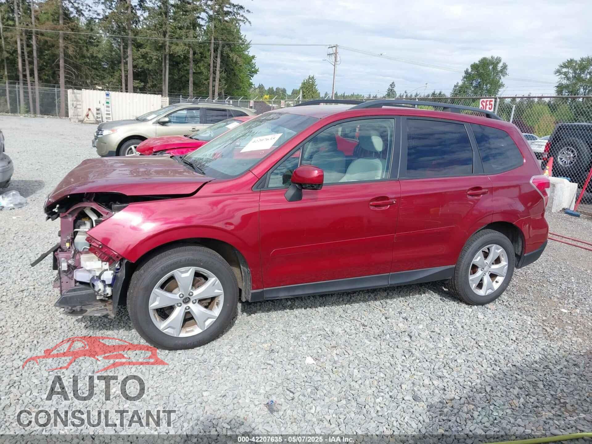 SUBARU FORESTER 2014 - JF2SJAEC1EH457425