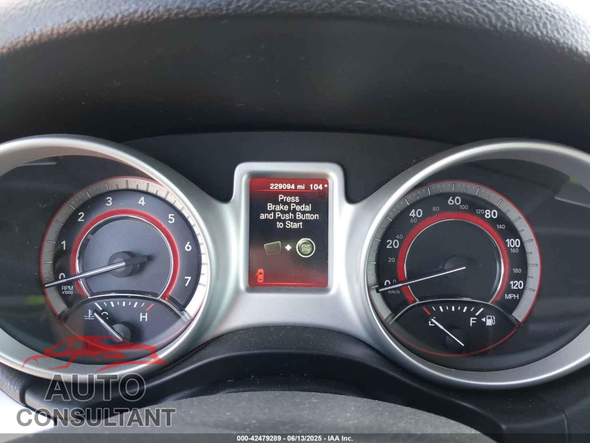 DODGE JOURNEY 2017 - 3C4PDCBG8HT503952