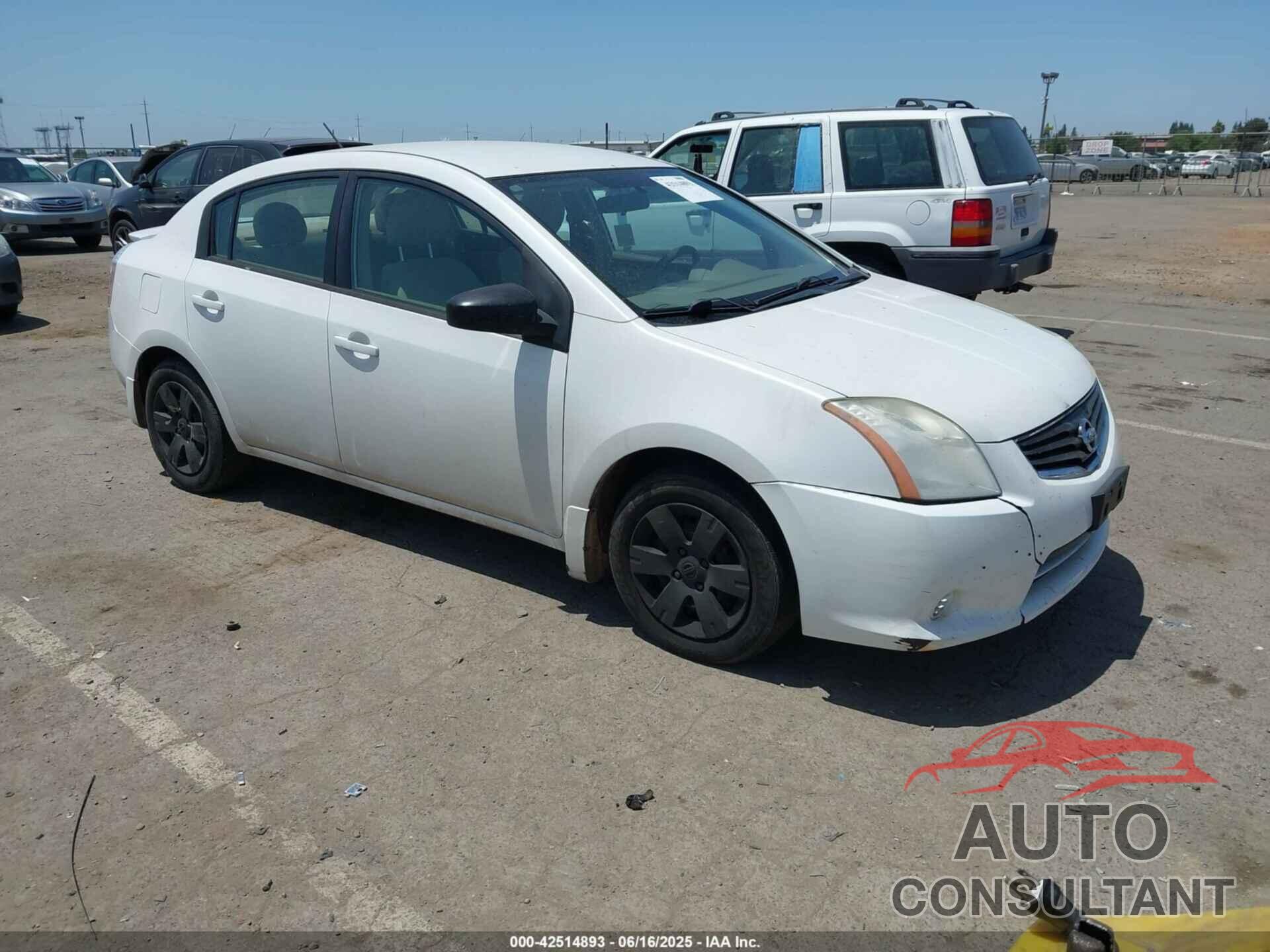 NISSAN SENTRA 2012 - 3N1AB6AP7CL649205