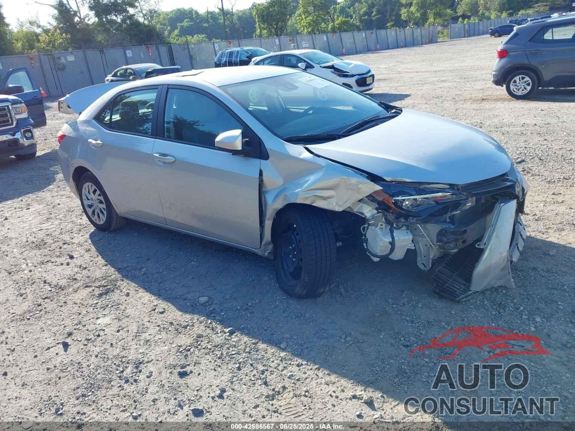 TOYOTA COROLLA 2017 - 2T1BURHE5HC880101