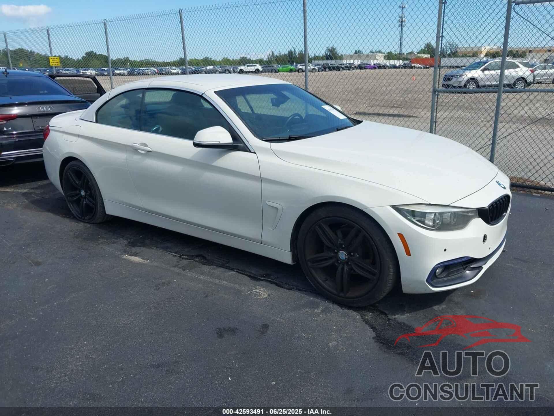 BMW 4 SERIES 2018 - WBA4Z1C51JEA31461