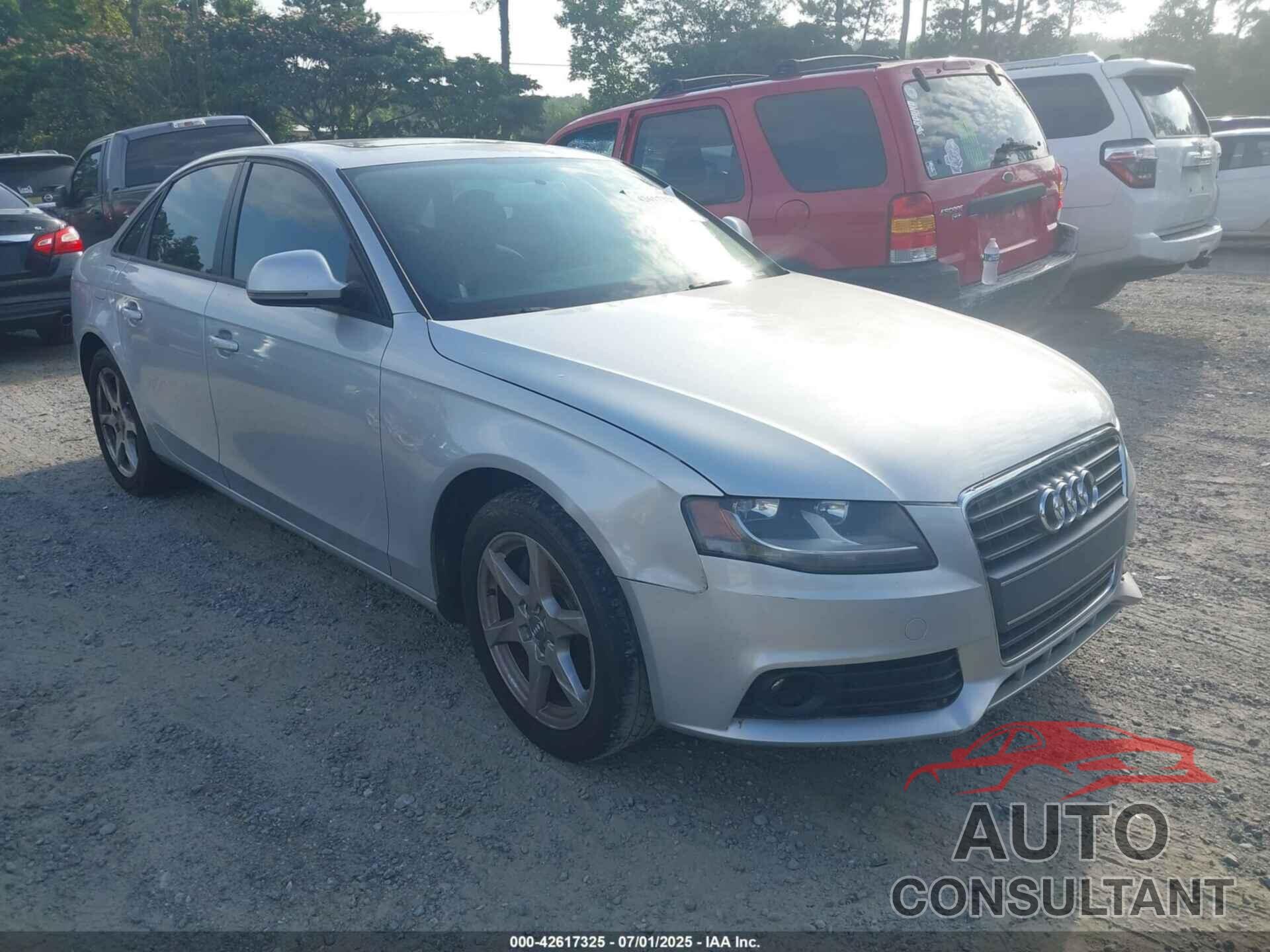 AUDI A4 2009 - WAULF78K09N012978