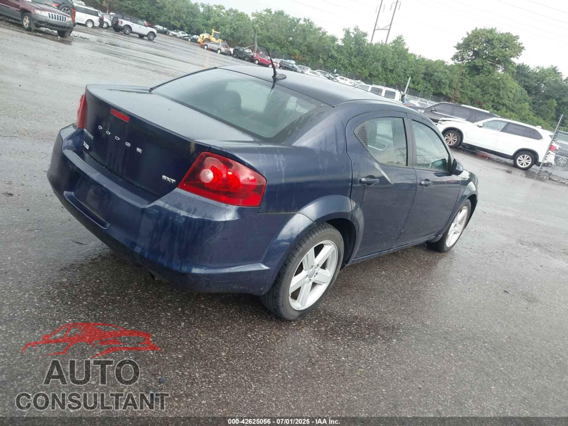 DODGE AVENGER 2013 - 1C3CDZCB8DN681105