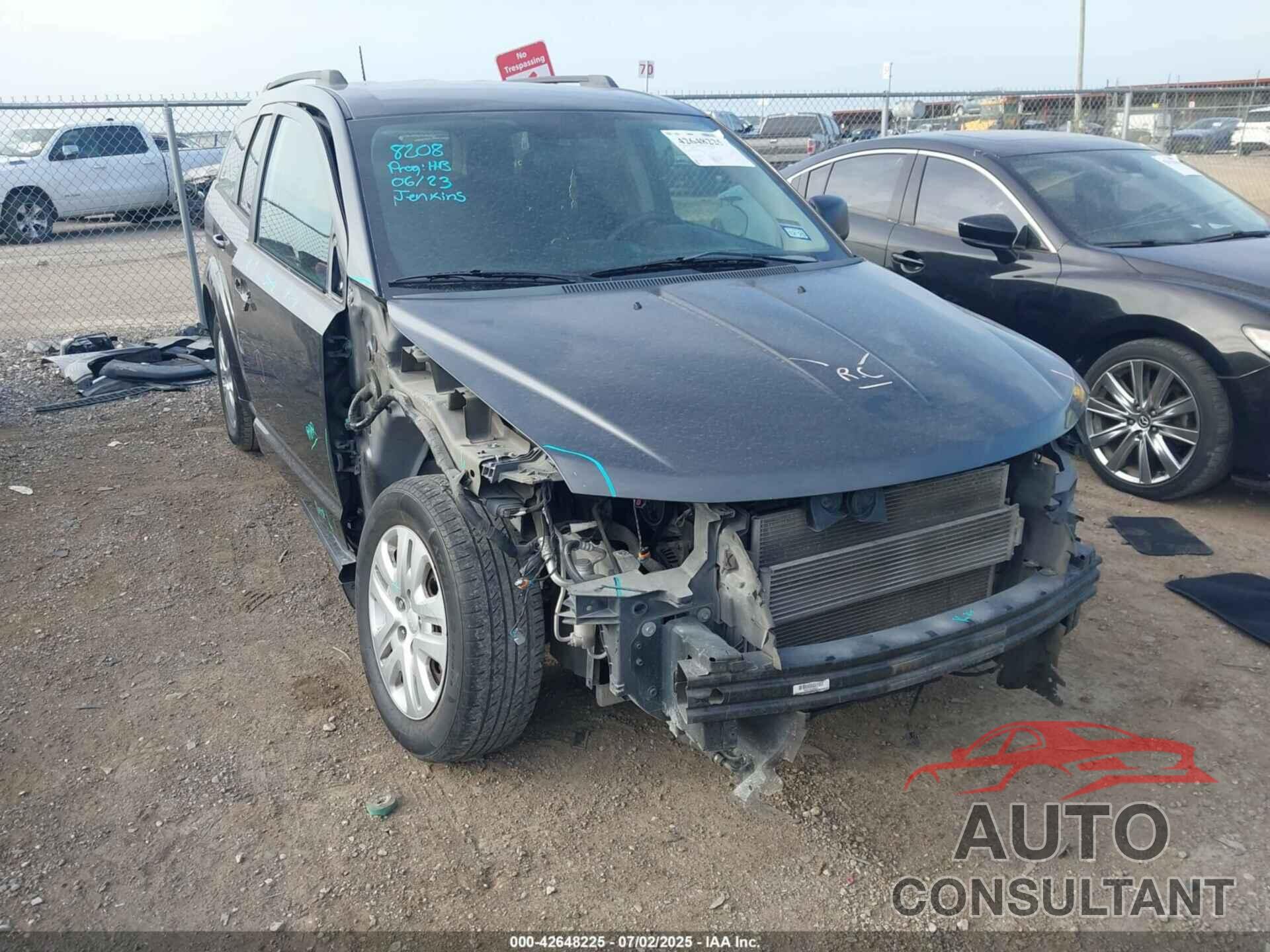 DODGE JOURNEY 2016 - 3C4PDCAB6GT249582