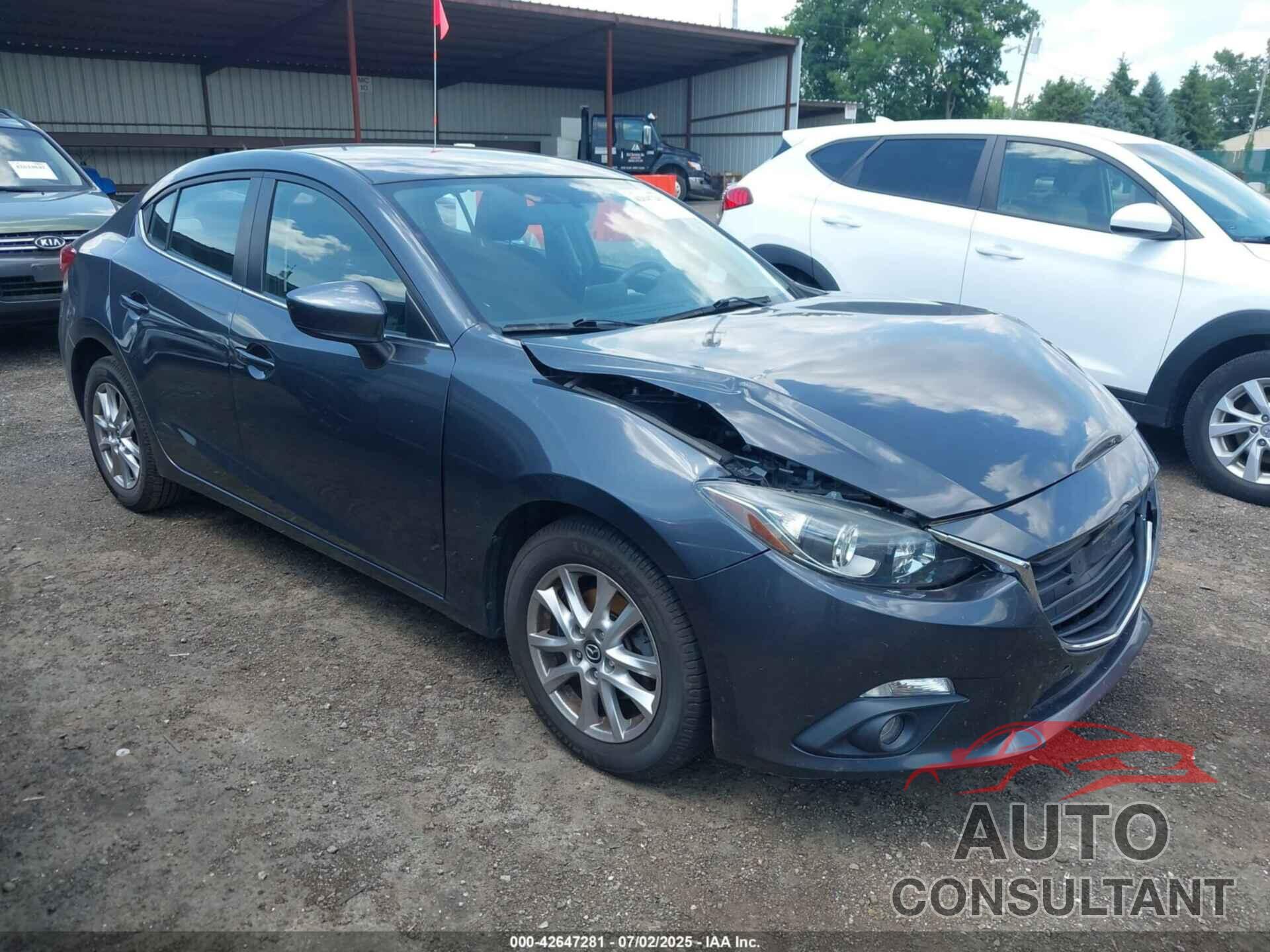MAZDA MAZDA3 2015 - JM1BM1V74F1256380