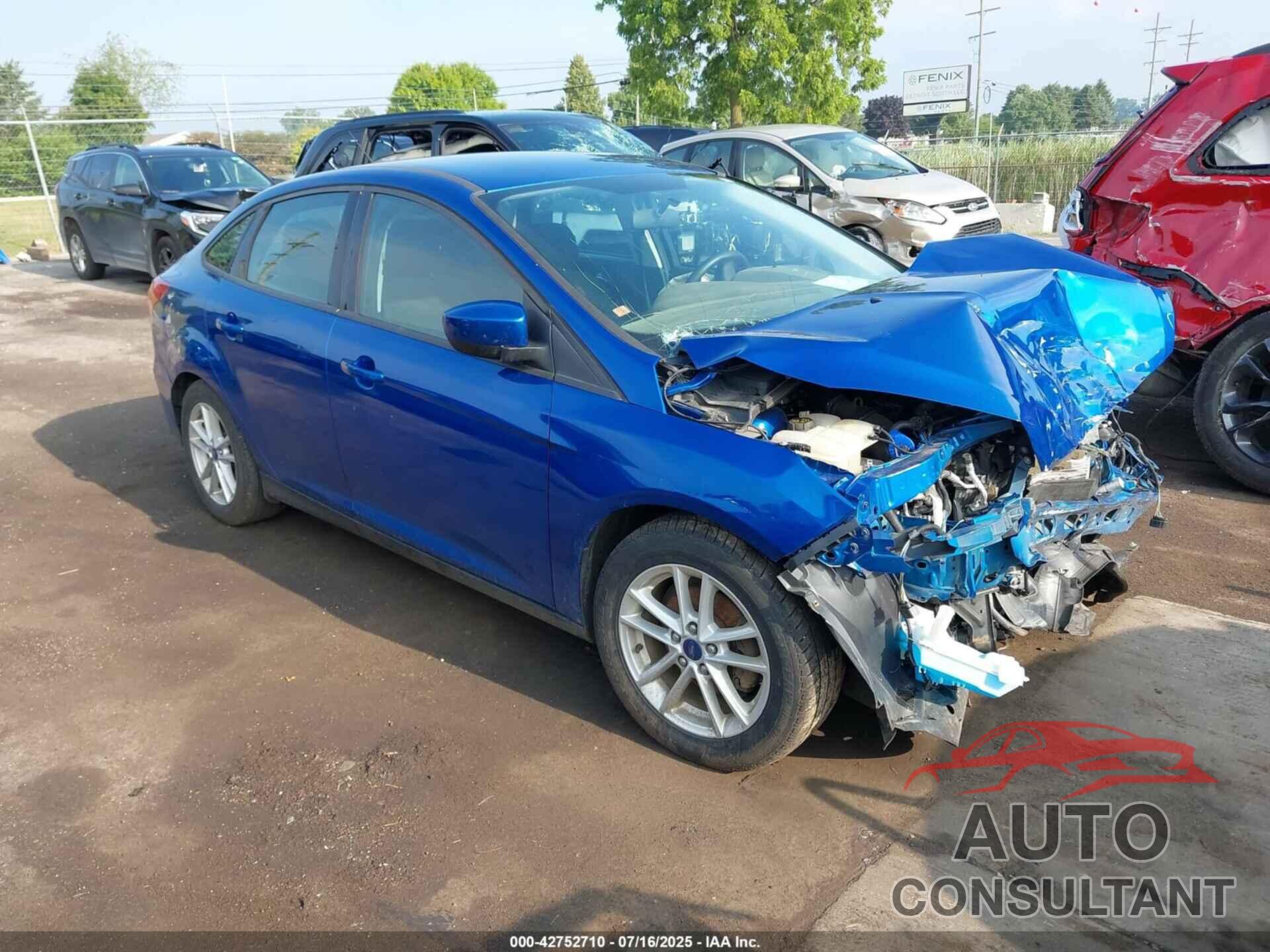 FORD FOCUS 2018 - 1FADP3FE9JL321252