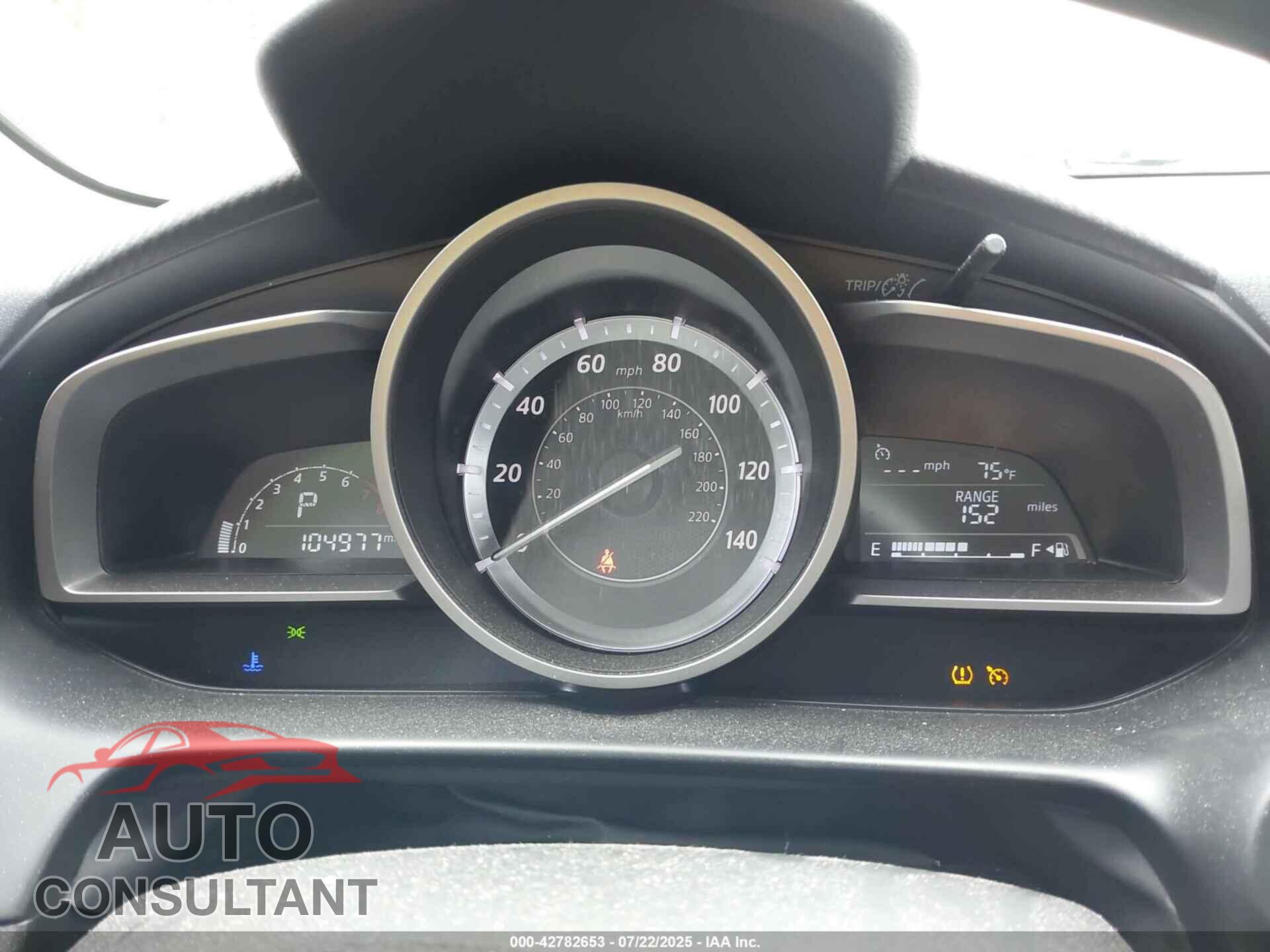 MAZDA CX-3 2016 - JM1DKBC7XG0109706