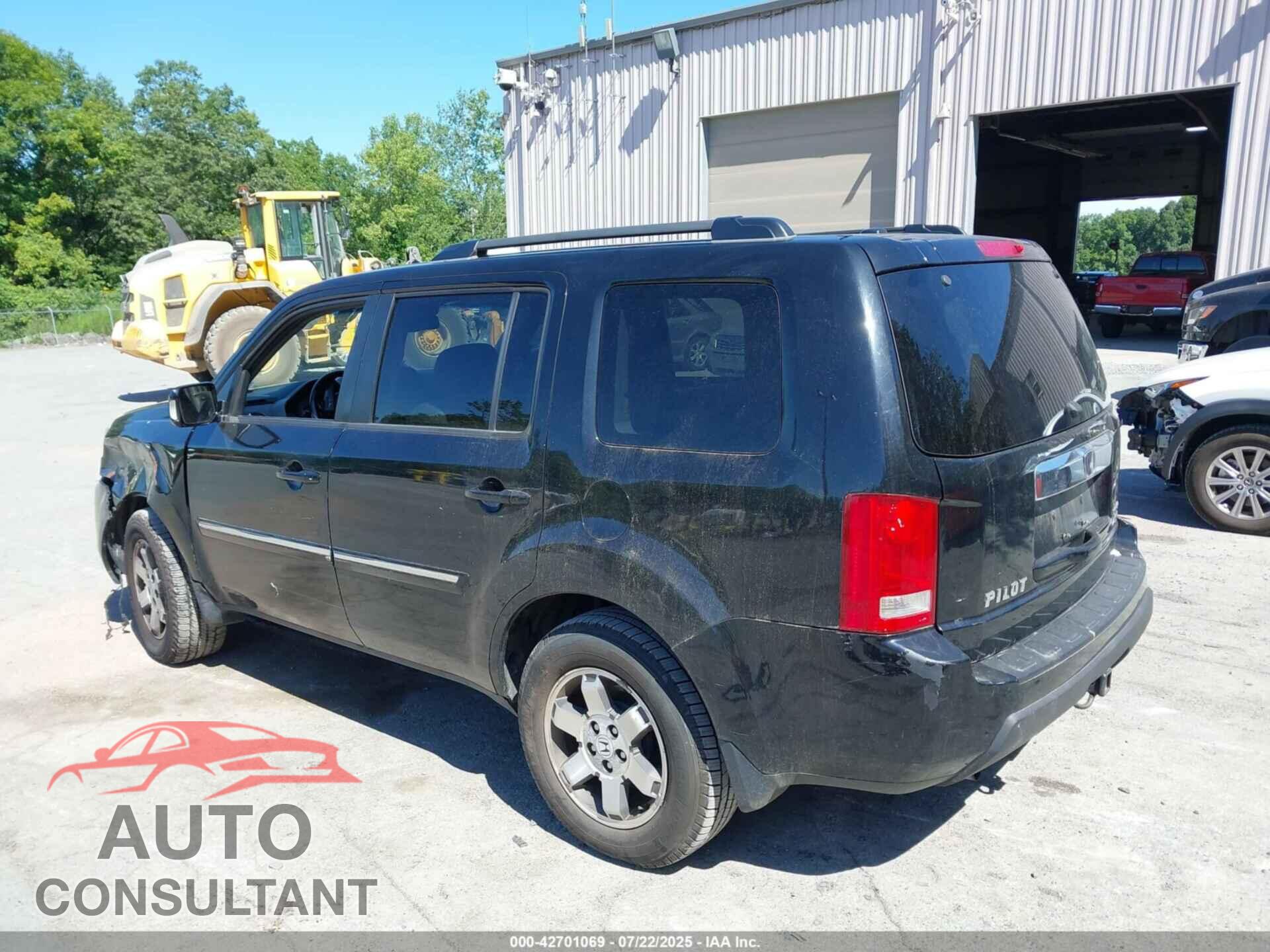 HONDA PILOT 2011 - 5FNYF4H92BB053864