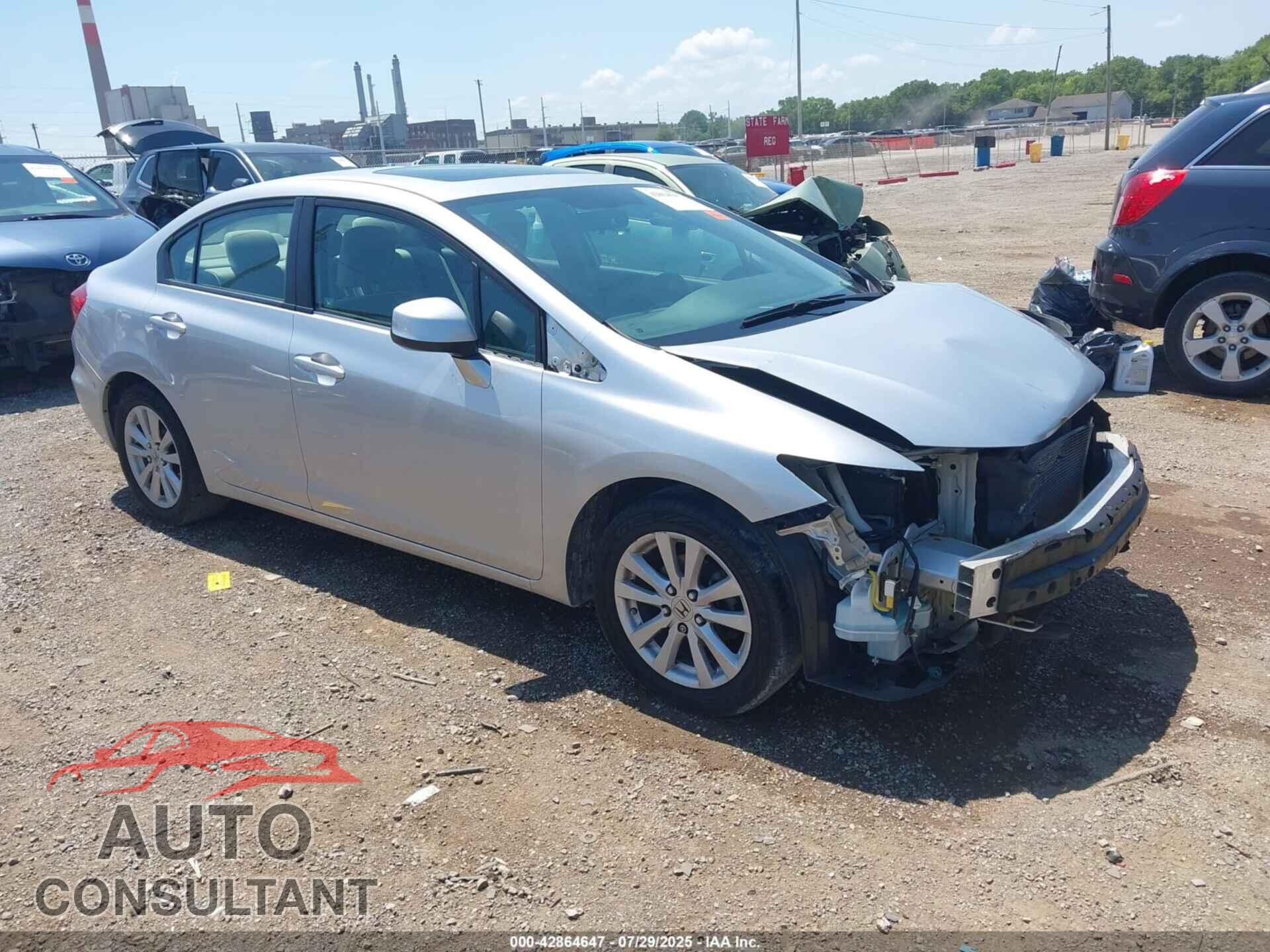 HONDA CIVIC 2012 - 2HGFB2F81CH312777
