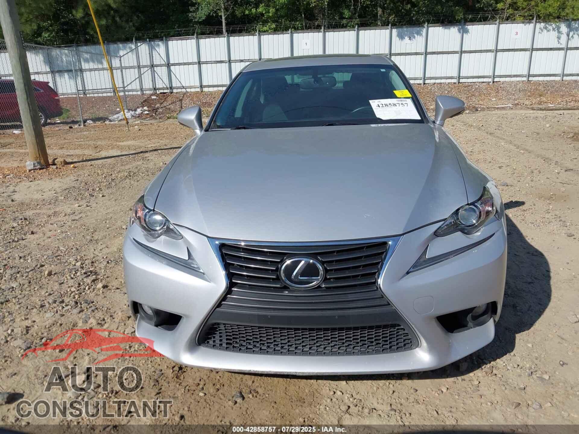 LEXUS IS 250 2014 - JTHBF1D27E5040965