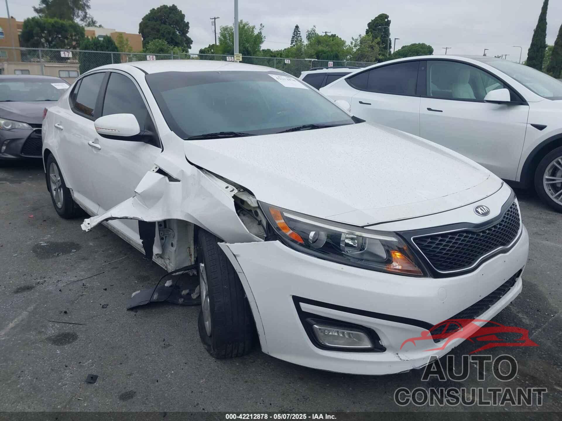 KIA OPTIMA 2015 - KNAGM4A72F5644131