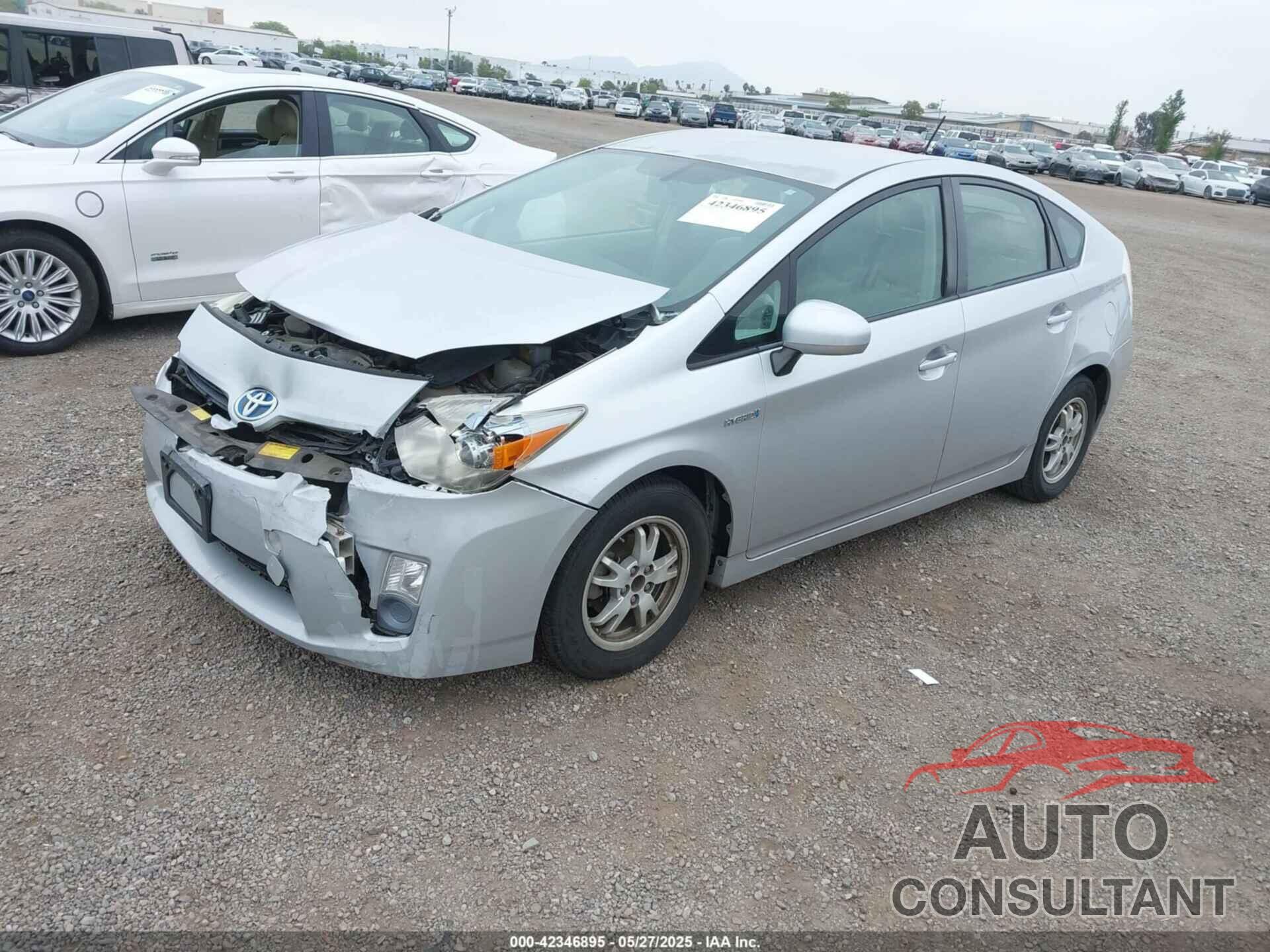 TOYOTA PRIUS 2010 - JTDKN3DU6A1299689