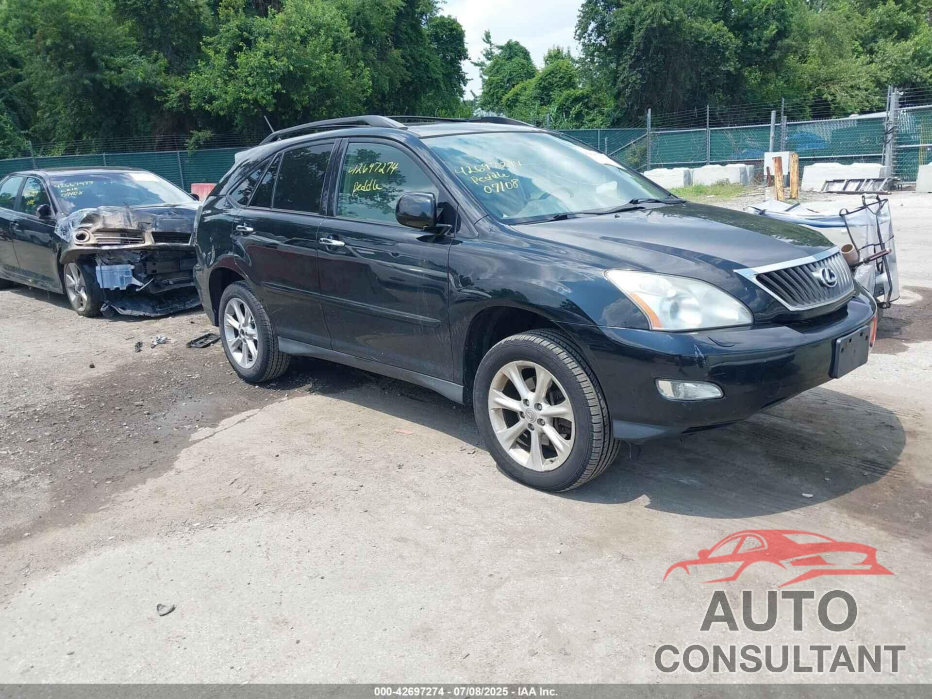 LEXUS RX 350 2009 - 2T2HK31UX9C110522