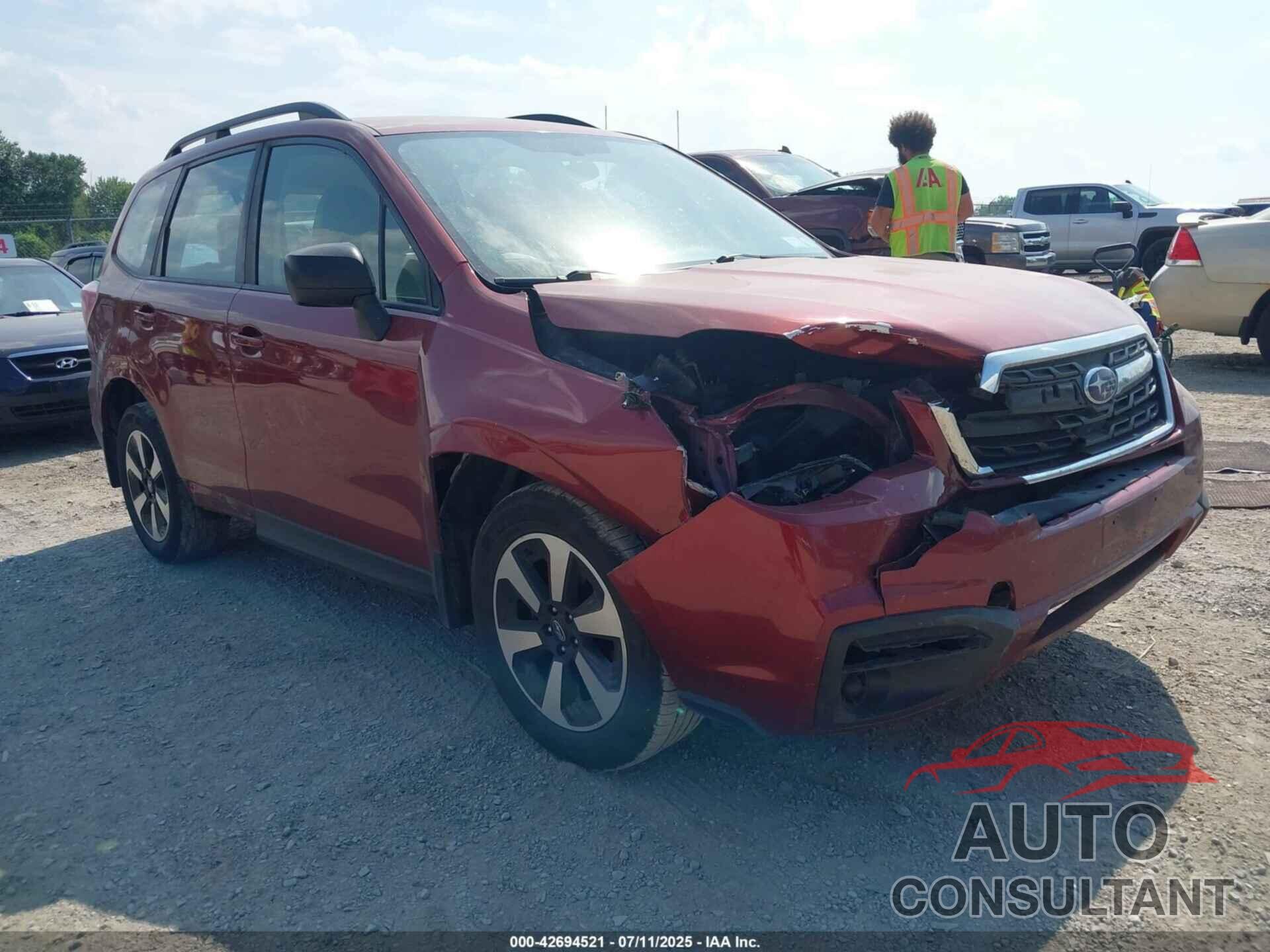 SUBARU FORESTER 2017 - JF2SJABC6HH425594