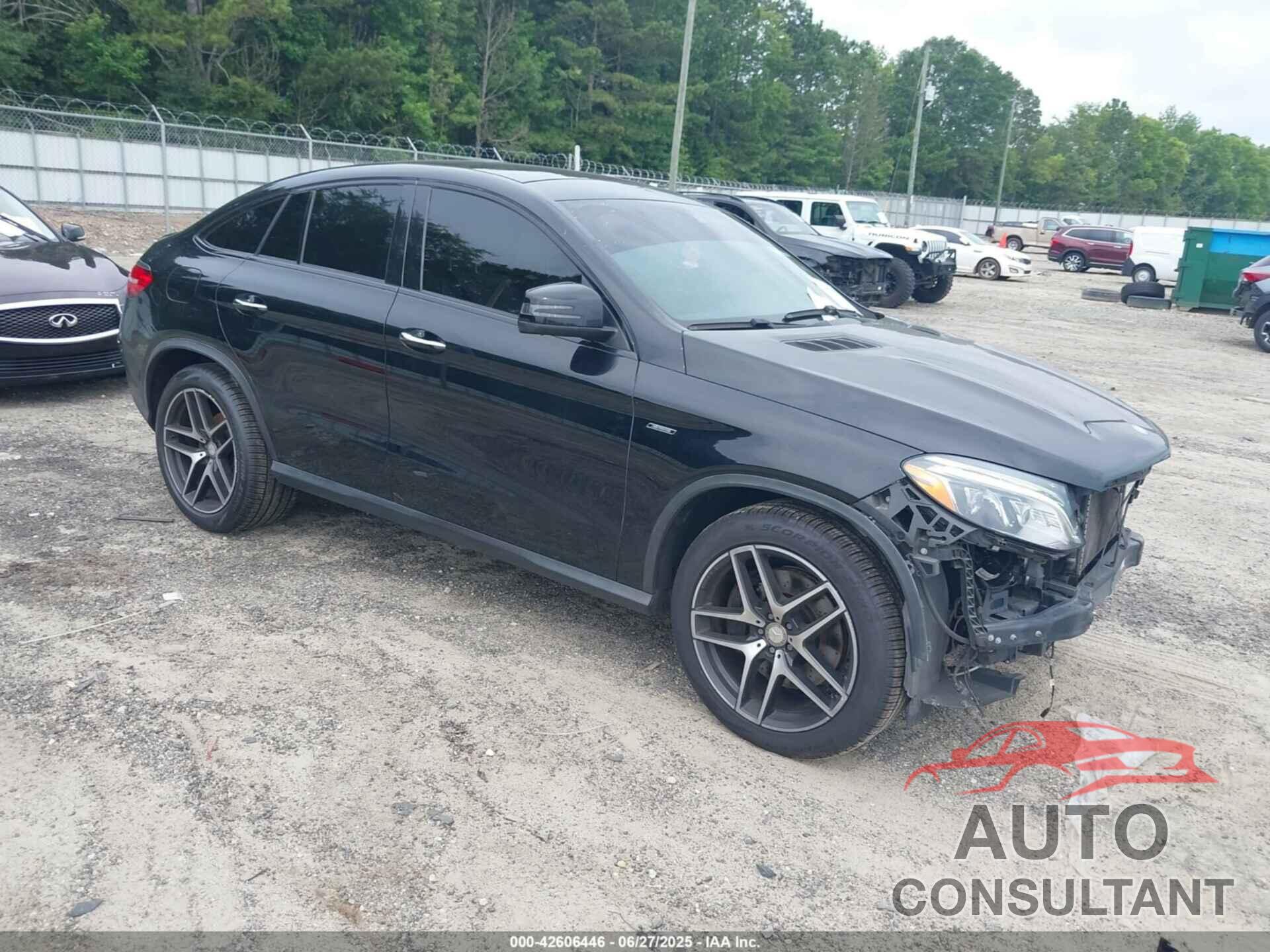 MERCEDES-BENZ GLE 450 AMG COUPE 2016 - 4JGED6EB7GA047064
