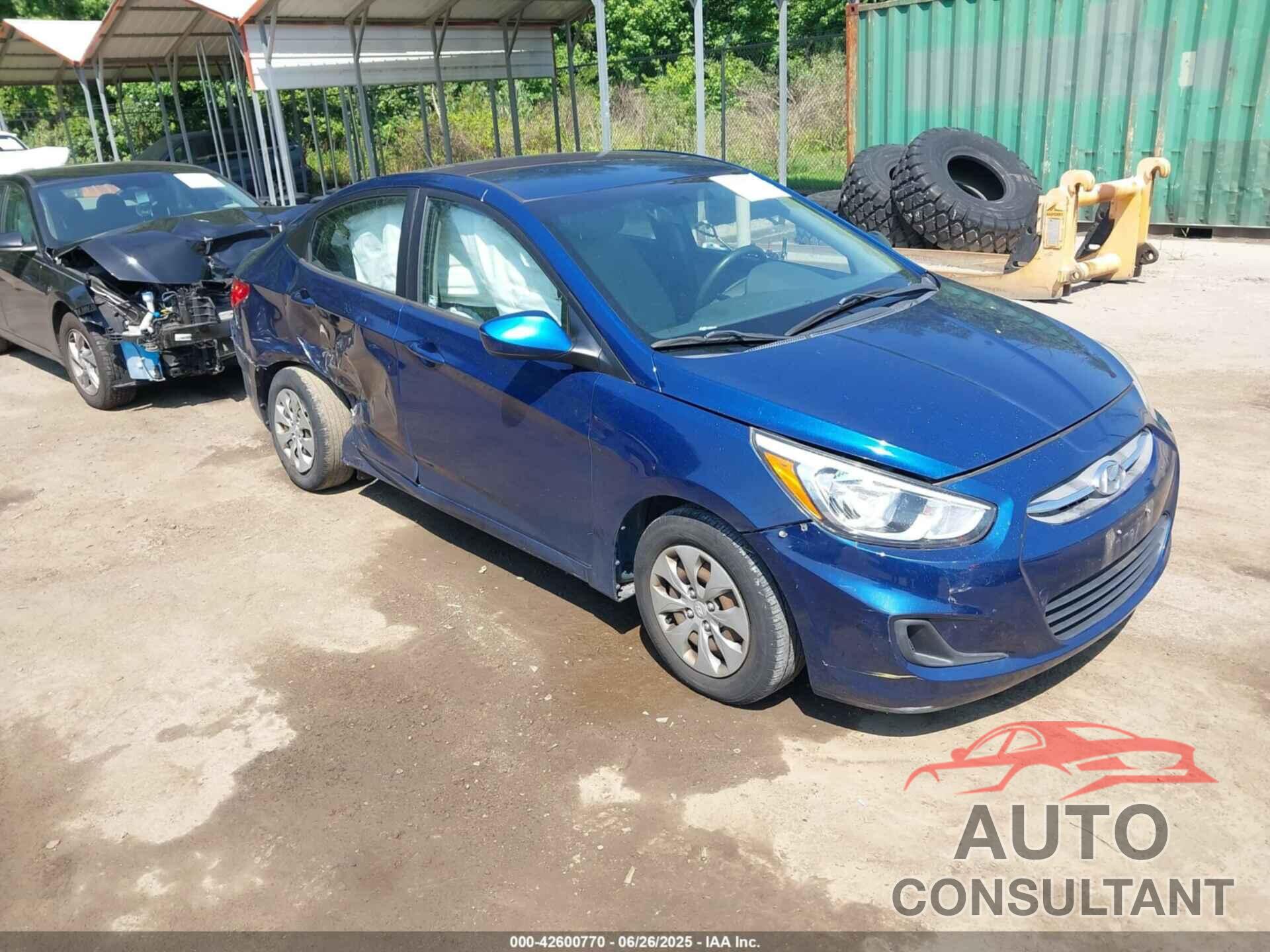 HYUNDAI ACCENT 2016 - KMHCT4AE1GU036073