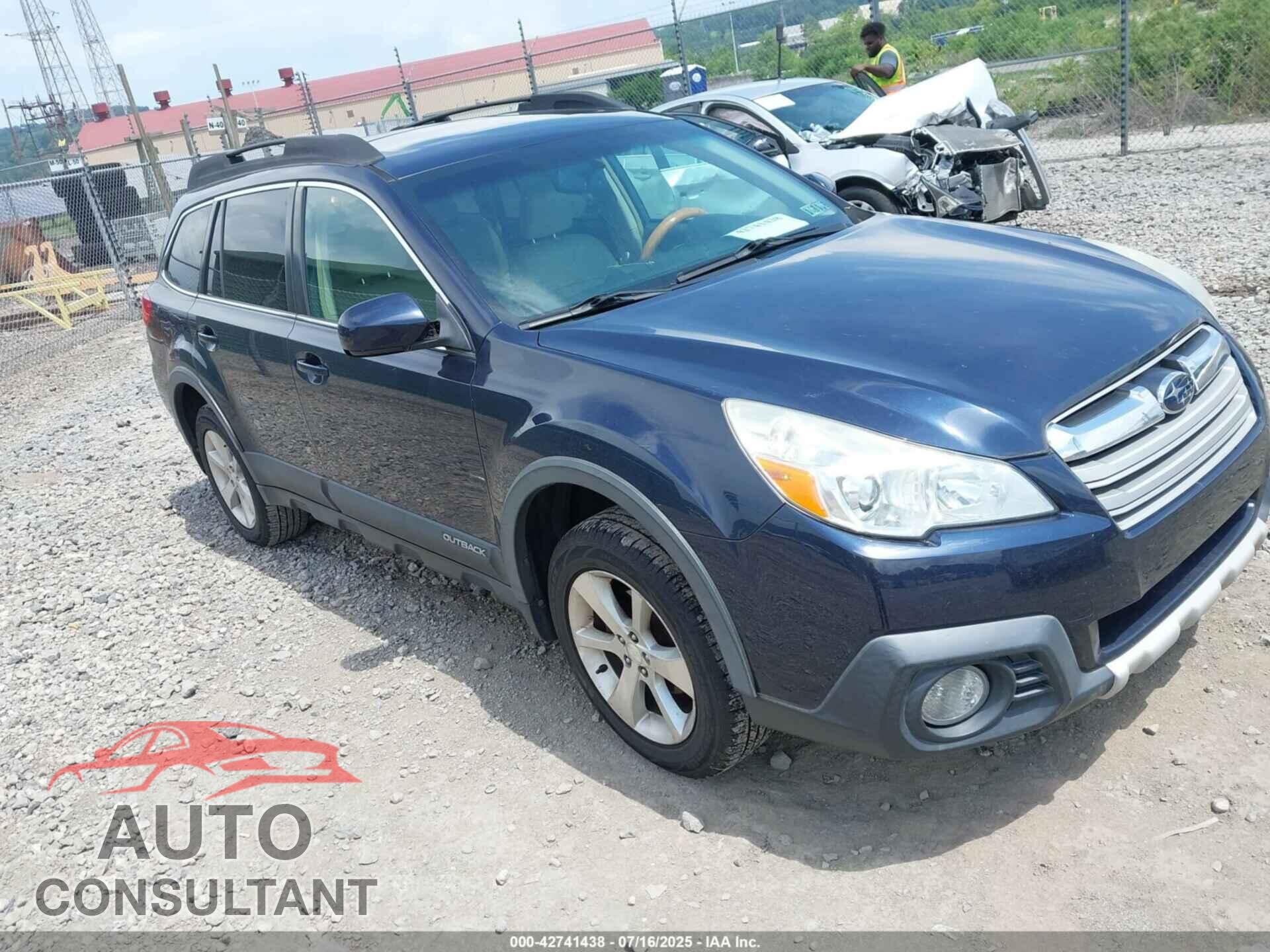 SUBARU OUTBACK 2014 - 4S4BRBLC9E3277053