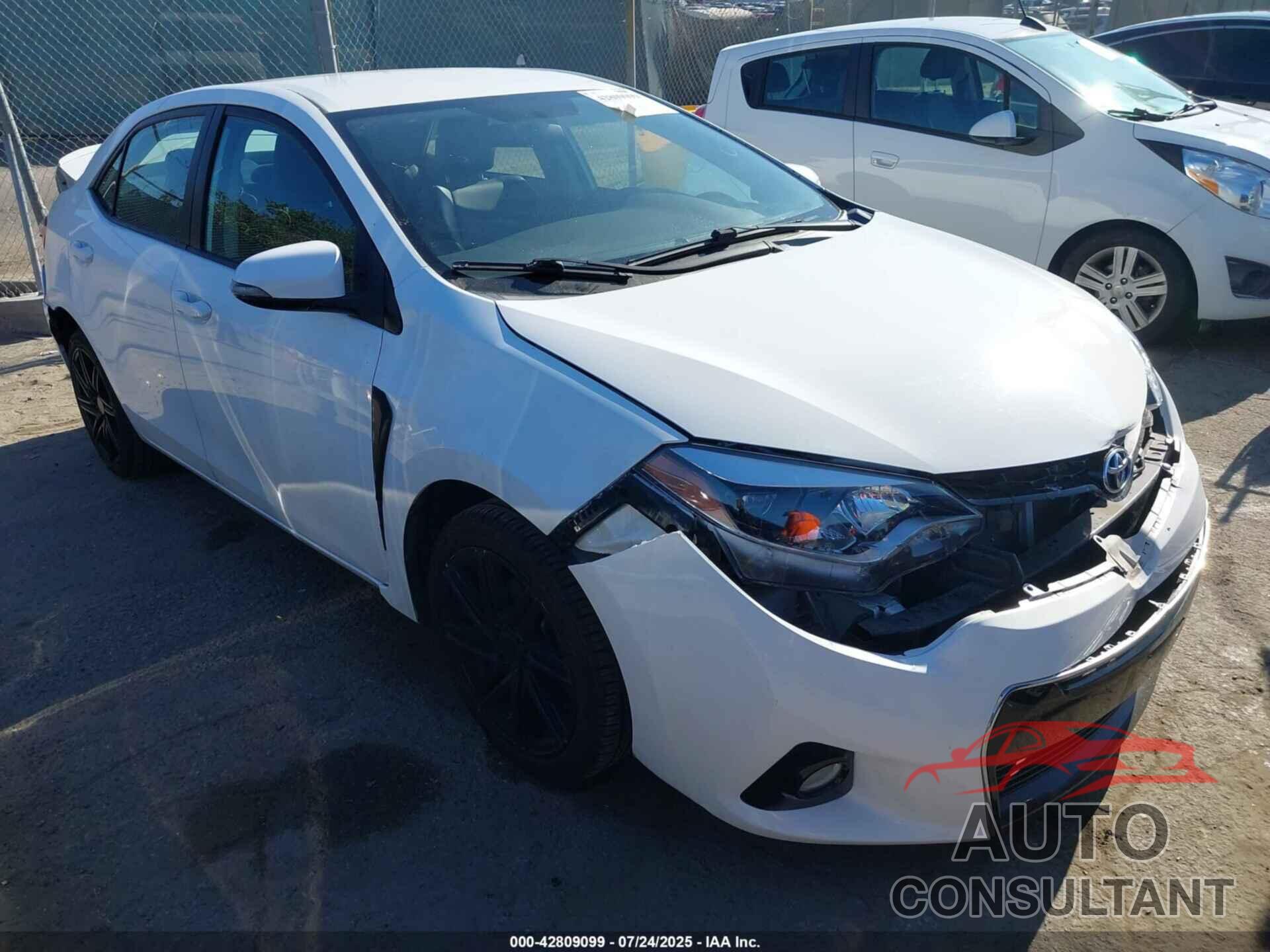 TOYOTA COROLLA 2014 - 5YFBURHE7EP037691