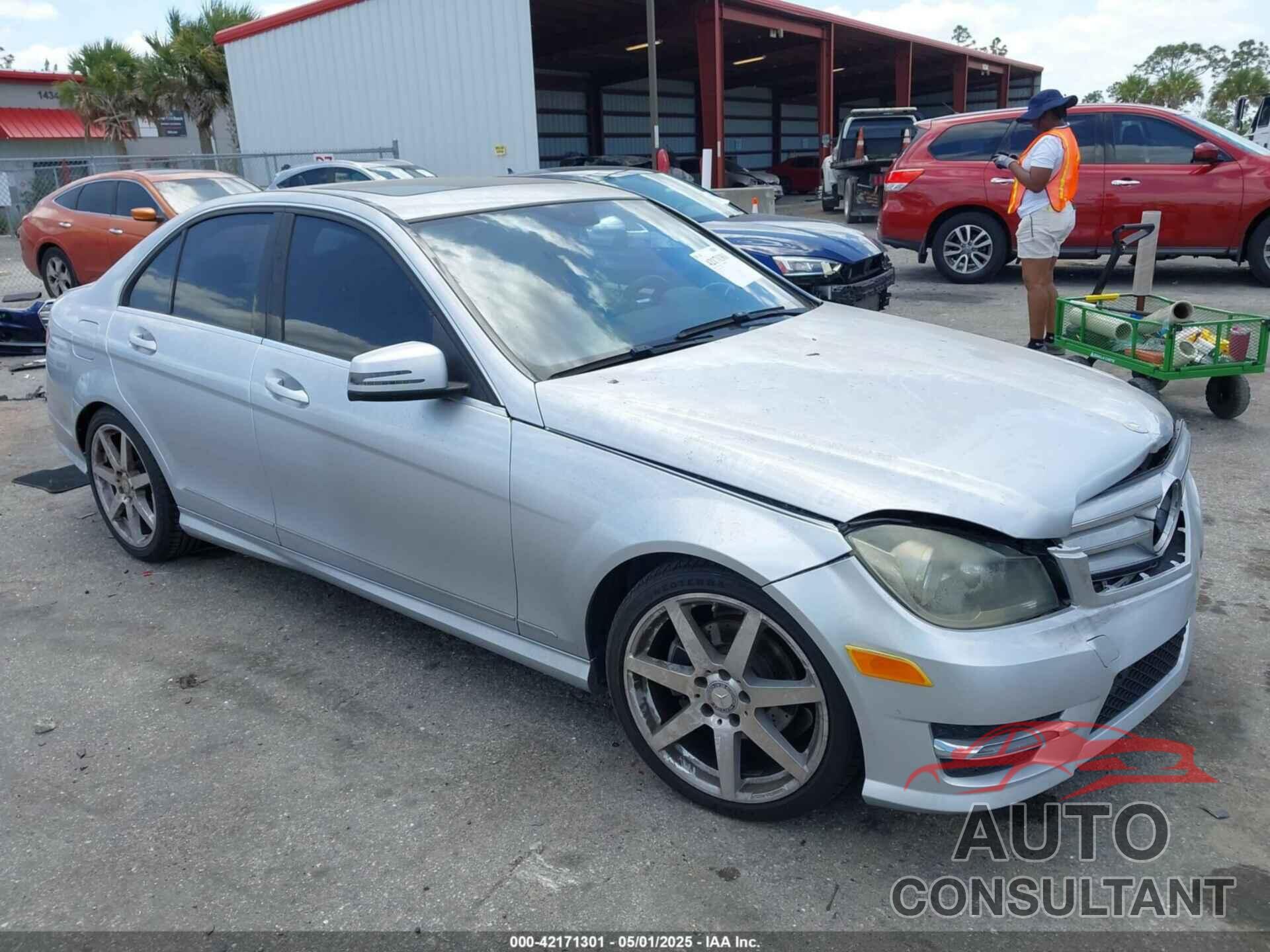 MERCEDES-BENZ C 250 2013 - WDDGF4HB4DR289787