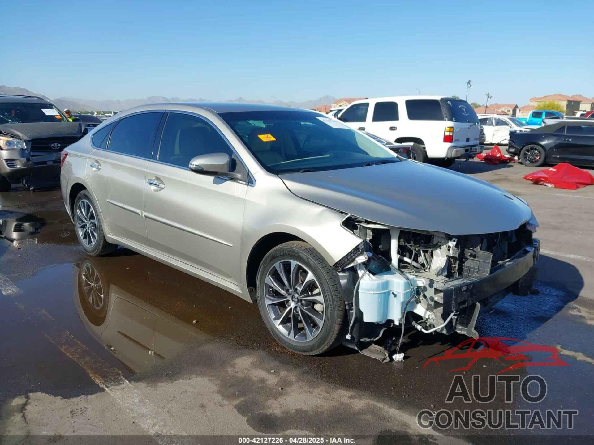 TOYOTA AVALON 2016 - 4T1BK1EBXGU208811