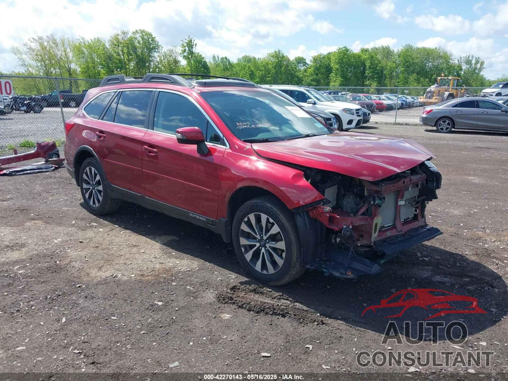 SUBARU OUTBACK 2015 - 4S4BSANC6F3227370